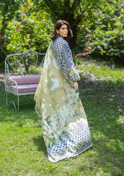 Elaf - Lawn Collection Unstitched  - EPB-5A VIOLETTE