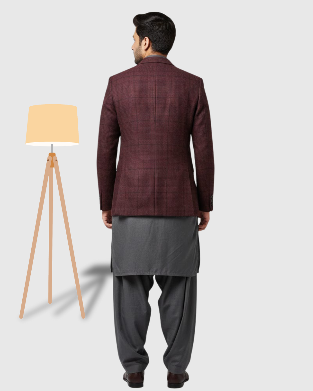 Casual Coat  Shalwar Kameez For Men's