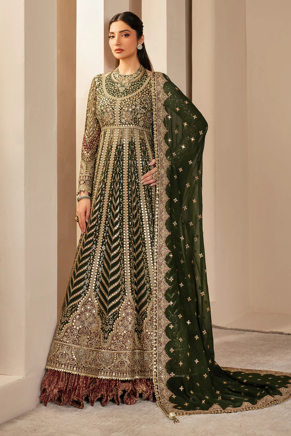 Jazmin EMBROIDERED CHIFFON WF'25-02