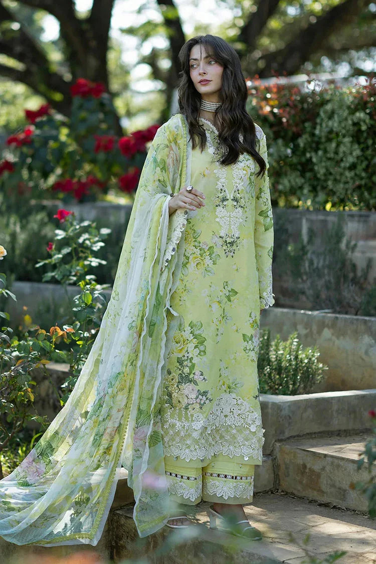 Elaf - Lawn Collection Unstitched  - ESA-7A IVORY SEASON