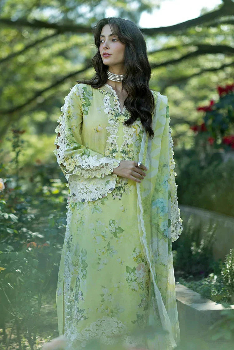 Elaf - Lawn Collection Unstitched  - ESA-7A IVORY SEASON
