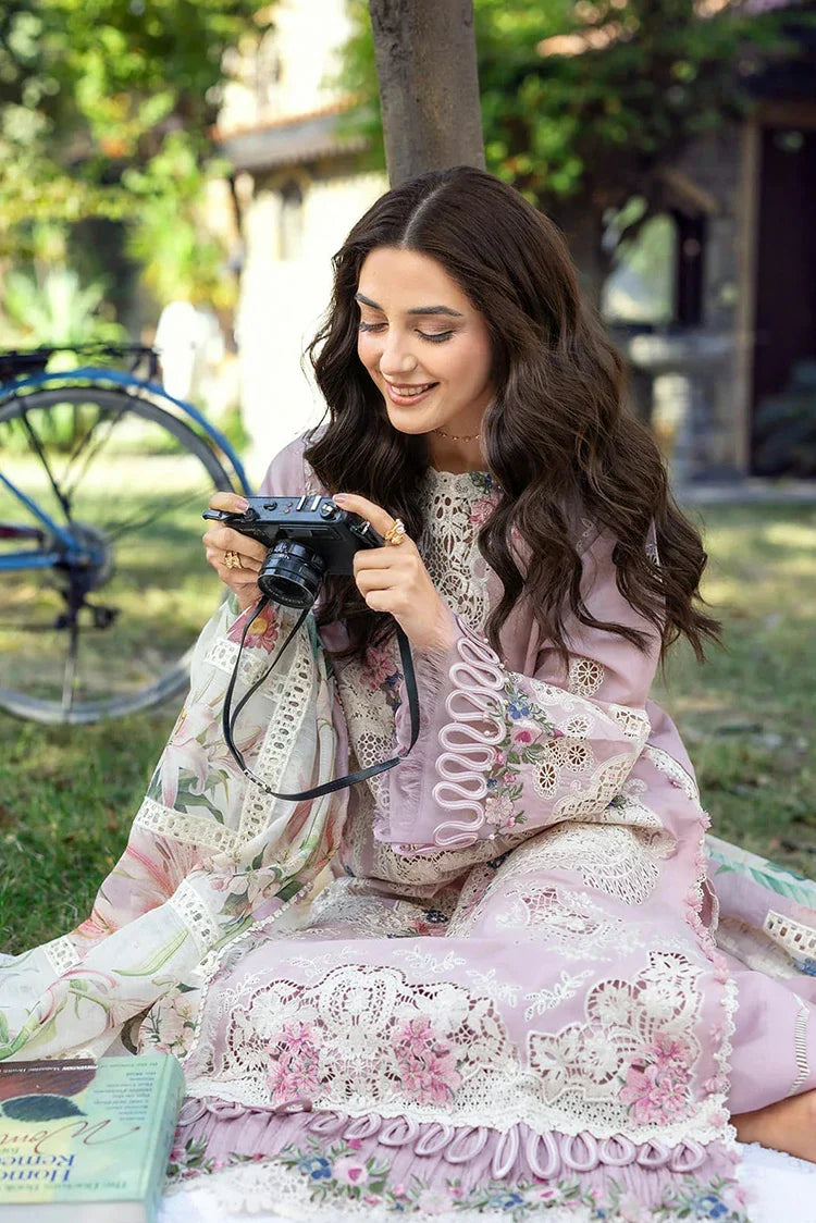 Elaf - Lawn Collection Unstitched  - ELY-1A MAISON PINK