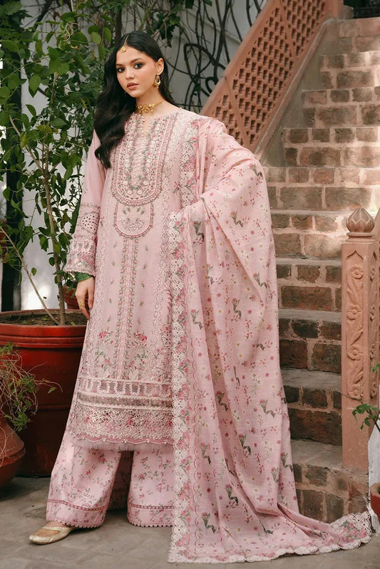 Elaf - Lawn Collection Unstitched  - KLB-3A DILNASHEEN