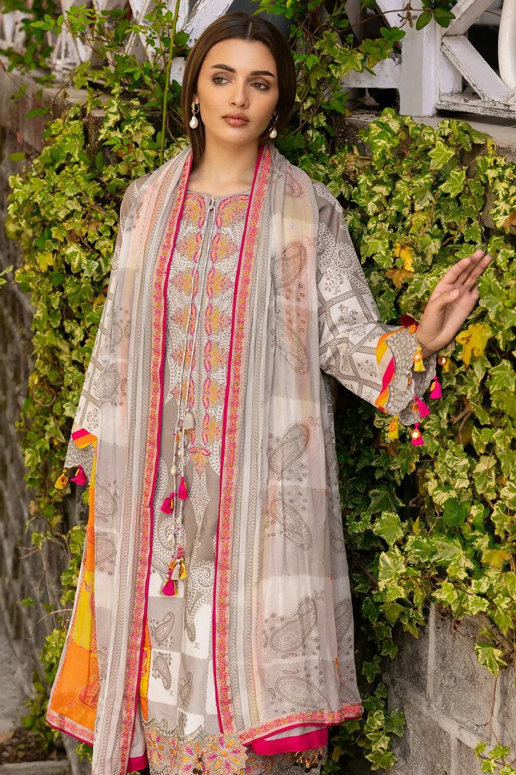 Charizma Unstitched Lawn Collection Vol 2 CRB6-16