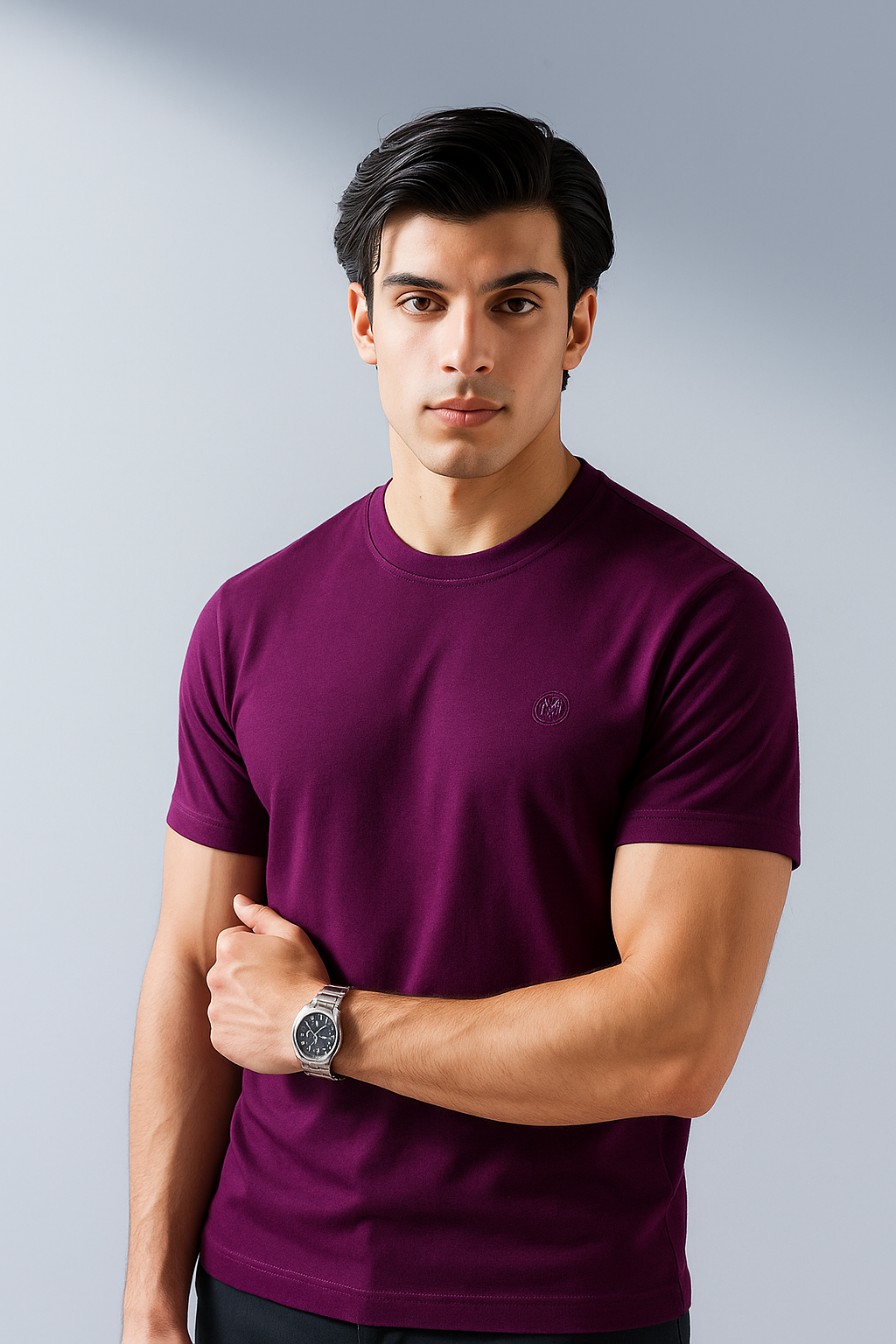 MY- Basic Tshirt Maroon