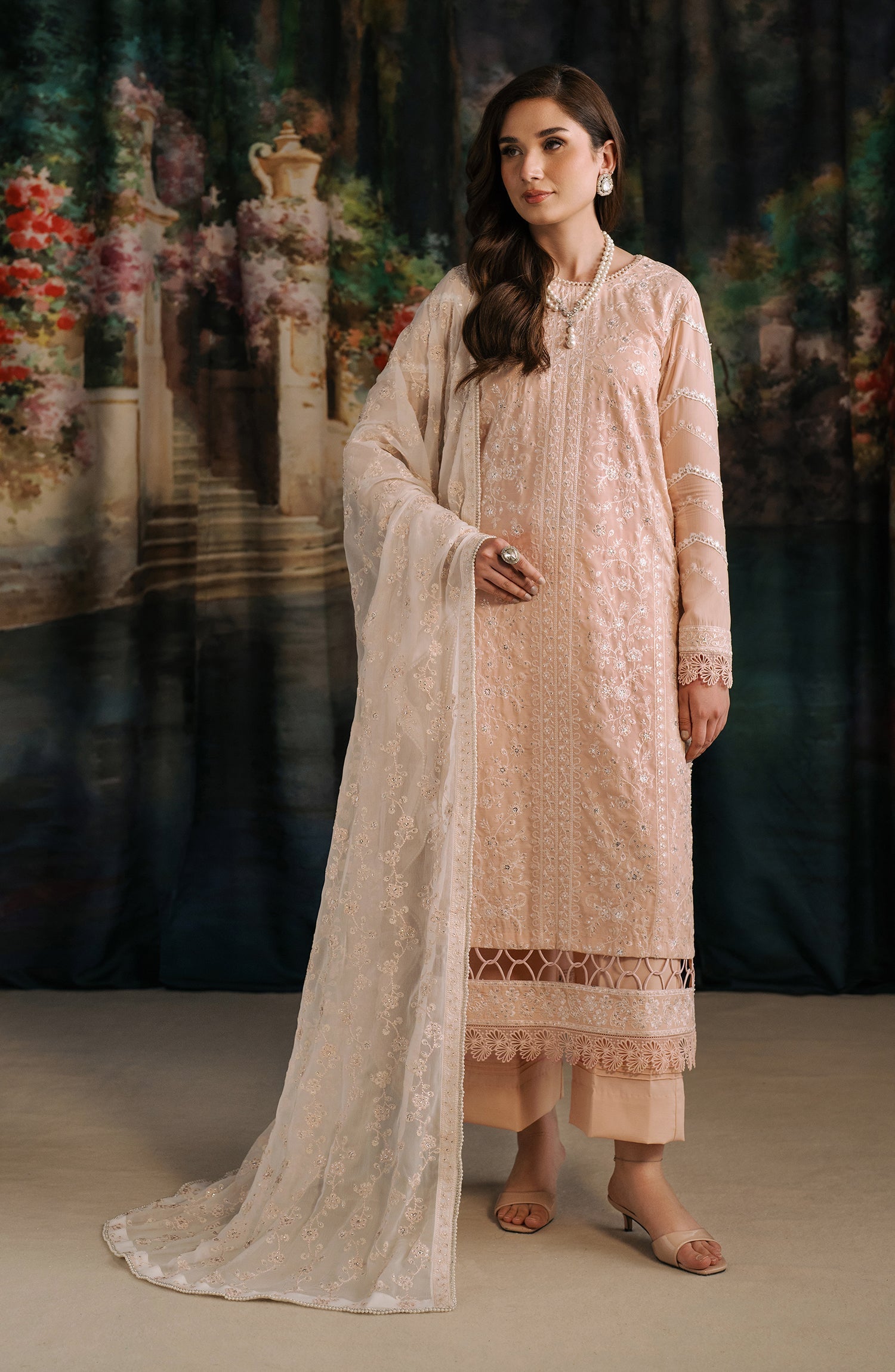 Zarif Embroidered Raw Silk Unstitched 3Pc Suit ZRF-RW-05 EMIRA