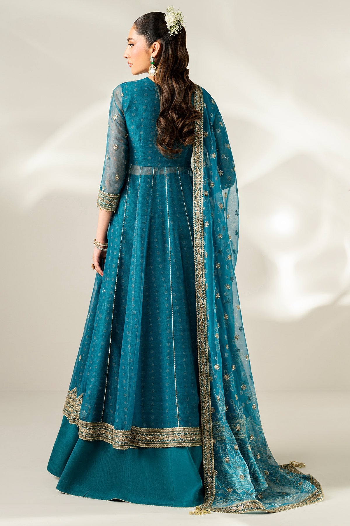 JAZMIN EMBROIDERED CHIFFON UC-3084