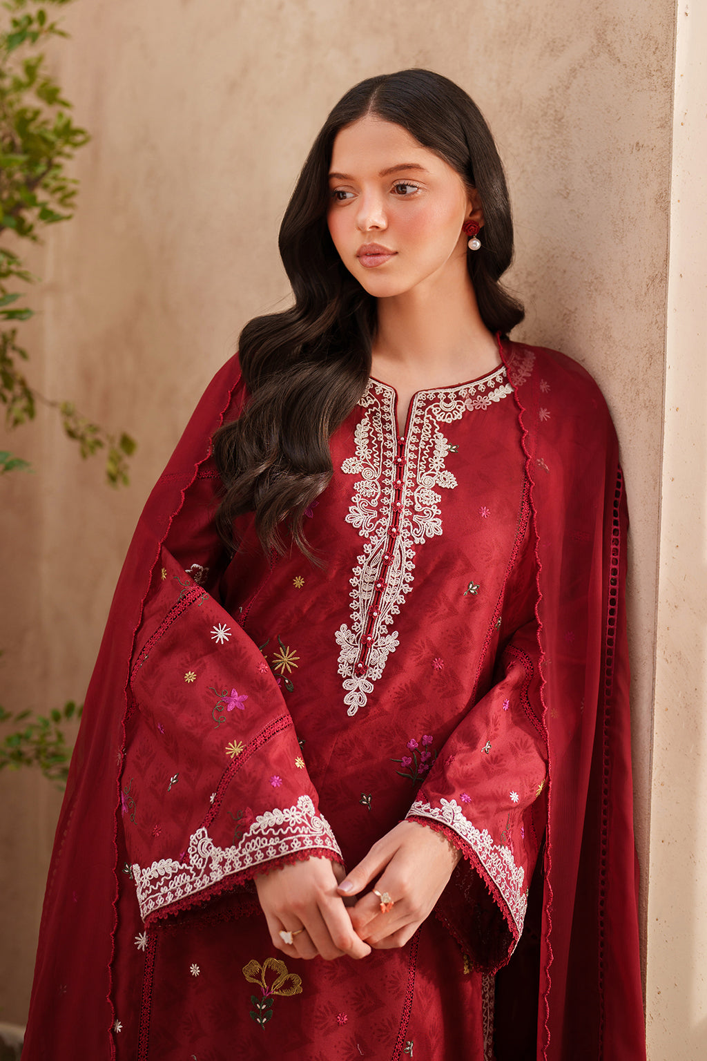 IZNIK Eid Lawn Unstitched Embroidered 3Pc Suit EL-02