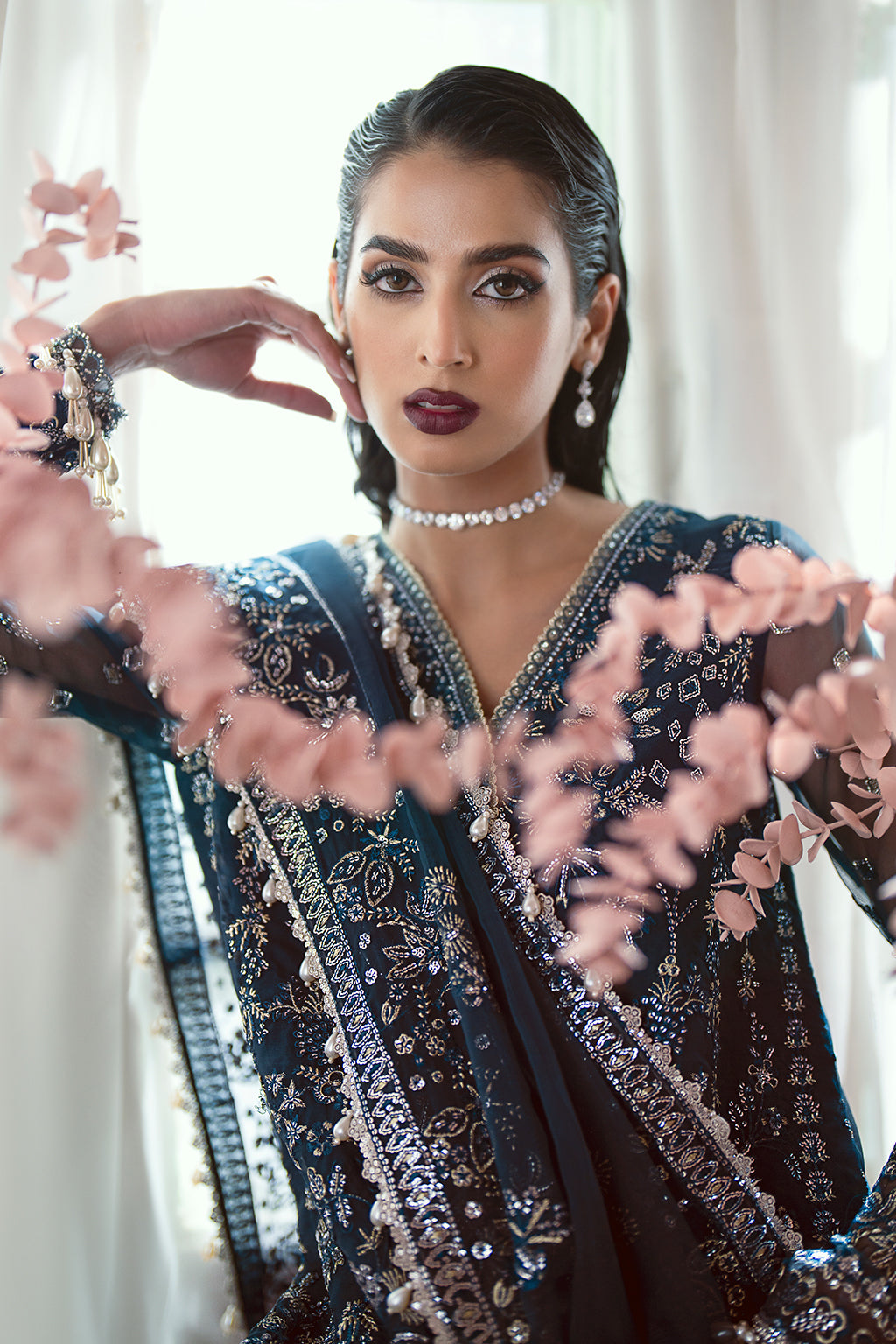 Ayzel Mela ORGANZA EMBROIDERED