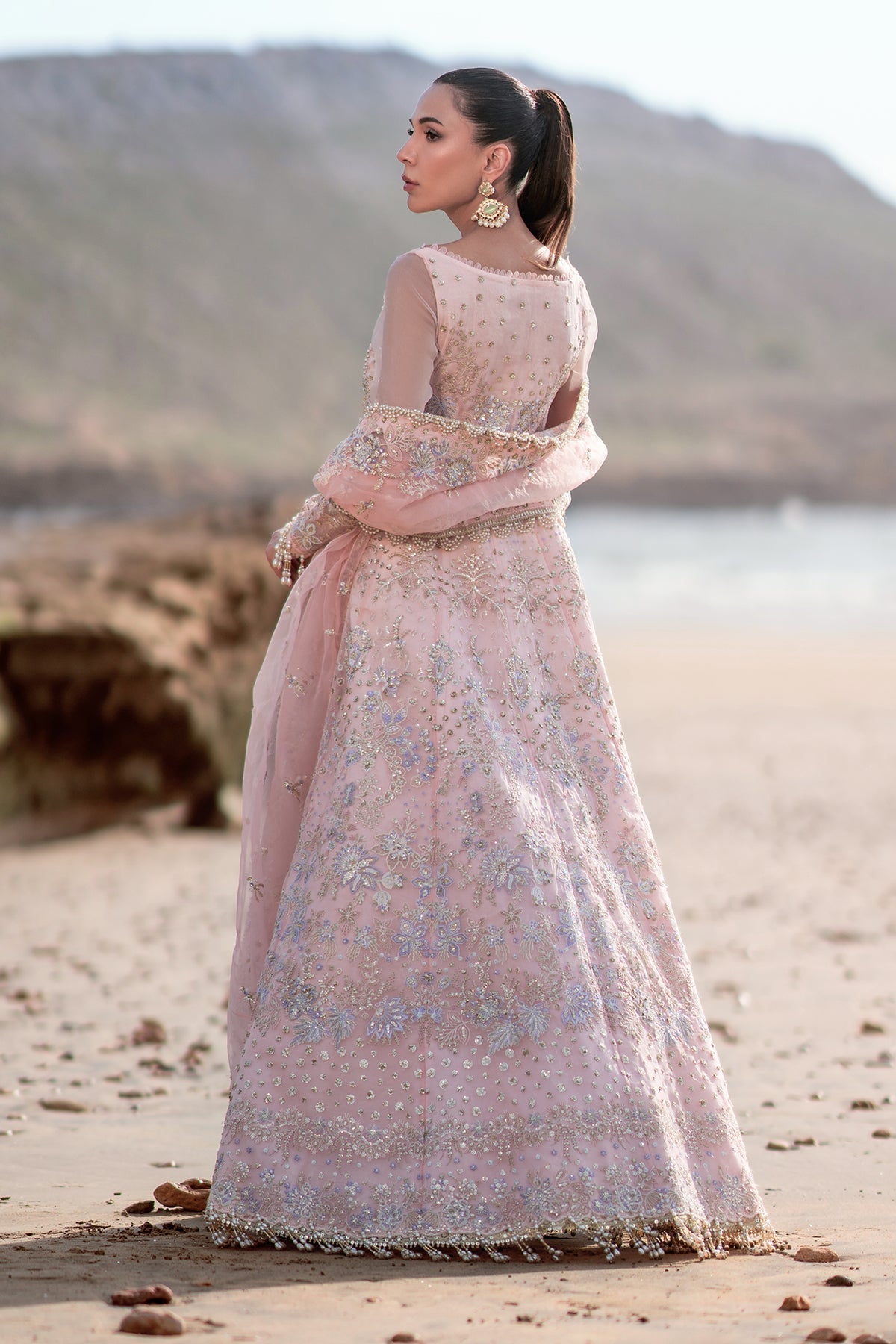 Kamari By Emaan Adeel Embroidered Organza Suit Unstitched 3 Piece Amour