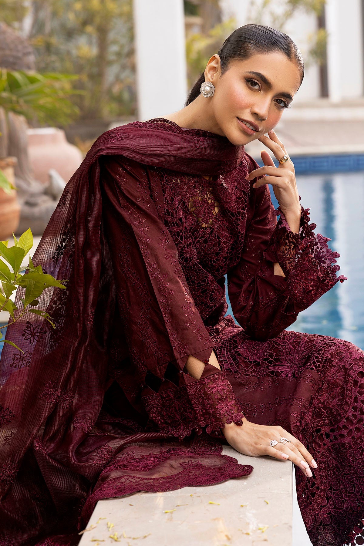 Motifz SABINE EMBROIDERED LAWN UNSTITCHED