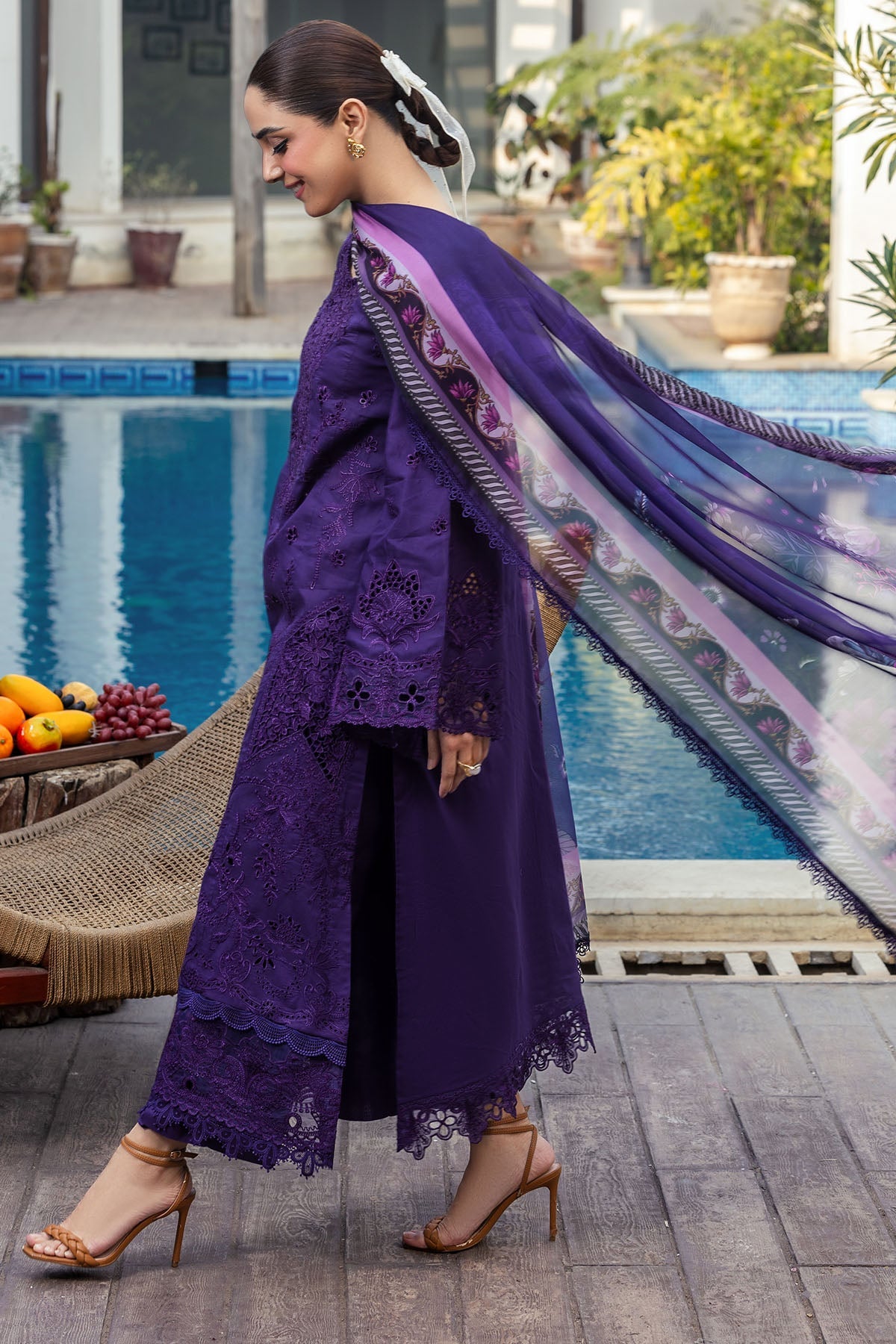 Motifz MIREILLE EMBROIDERED LAWN UNSTITCHED