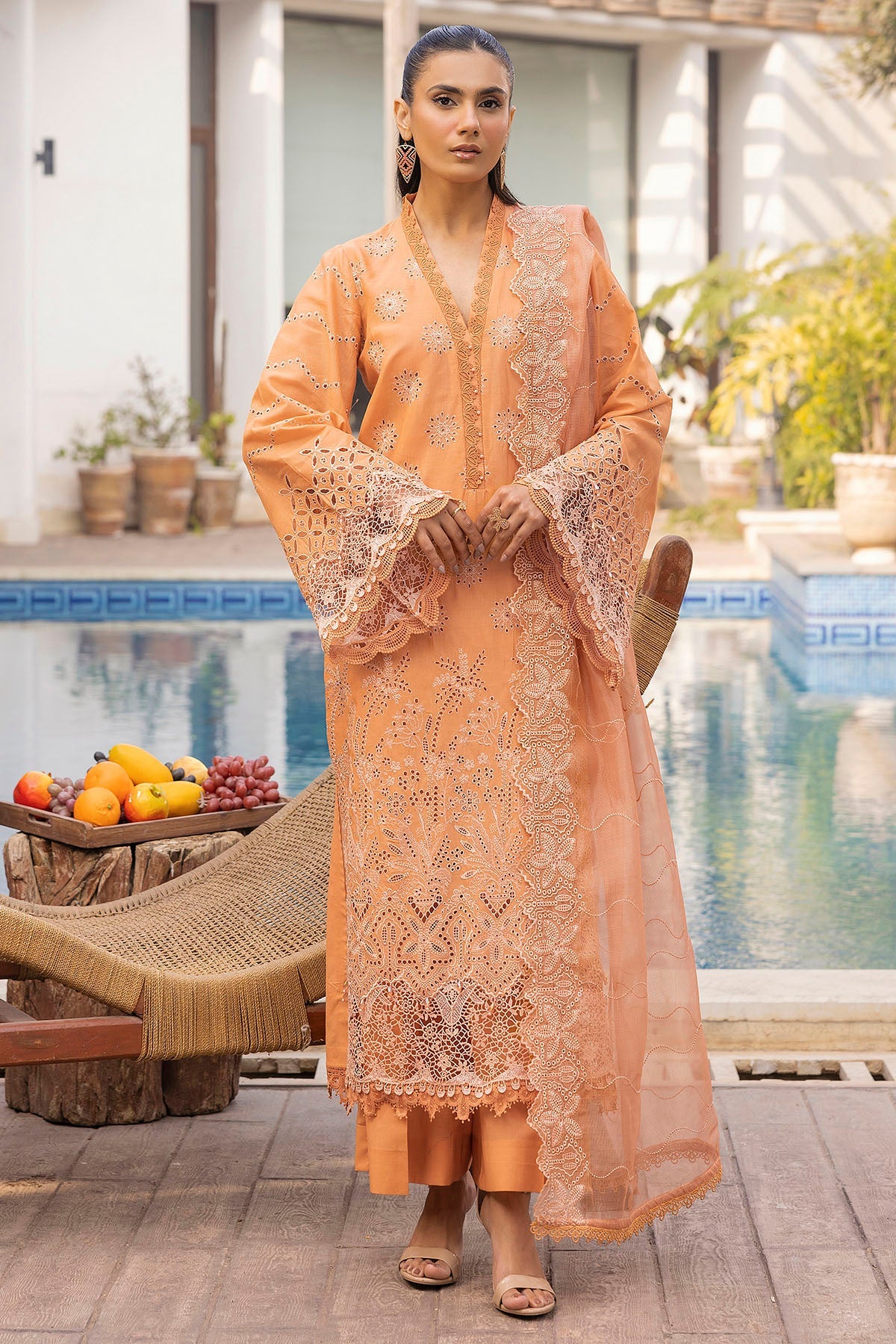 Motifz CORINNE EMBROIDERED LAWN UNSTITCHED