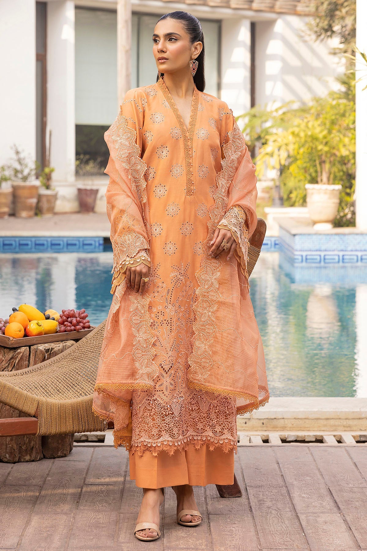 Motifz CORINNE EMBROIDERED LAWN UNSTITCHED