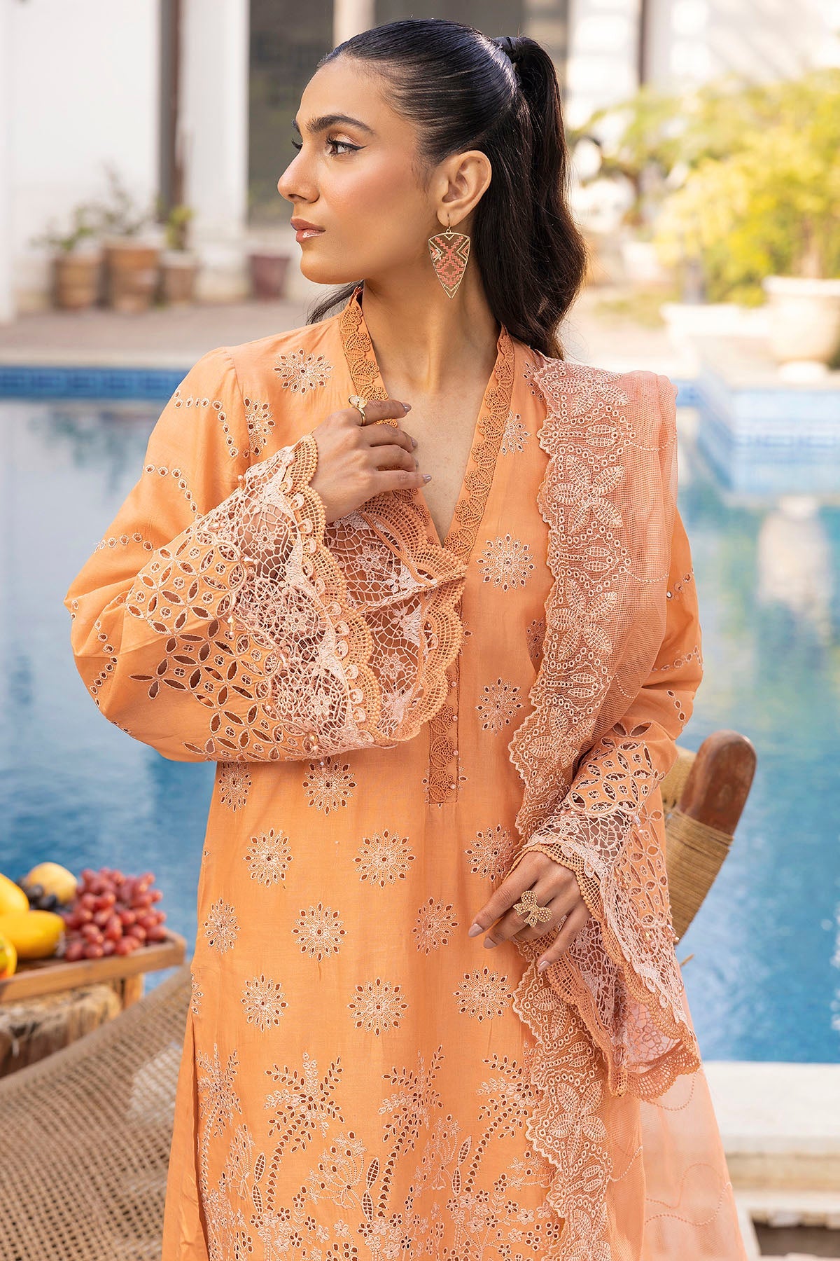 Motifz CORINNE EMBROIDERED LAWN UNSTITCHED