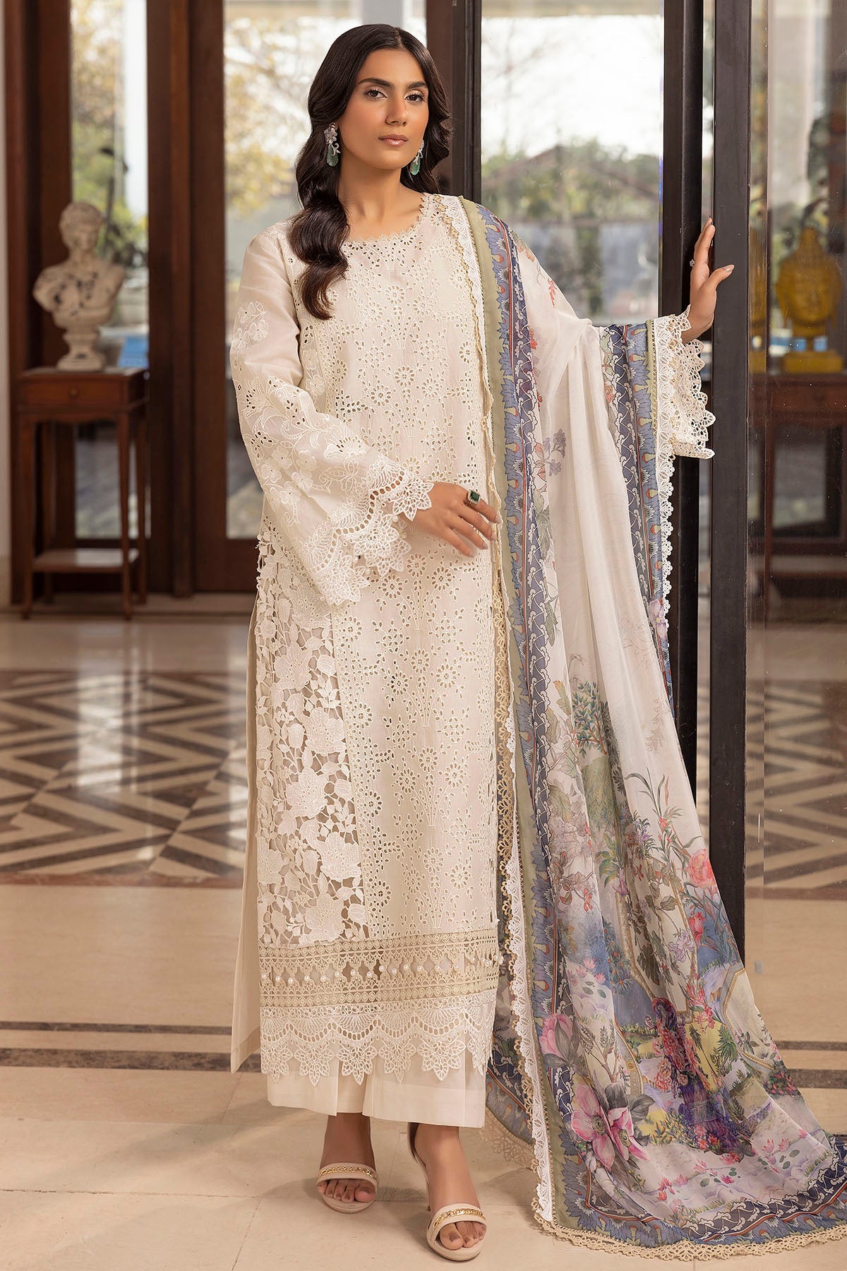 Motifz SIDONIE EMBROIDERED LAWN UNSTITCHED