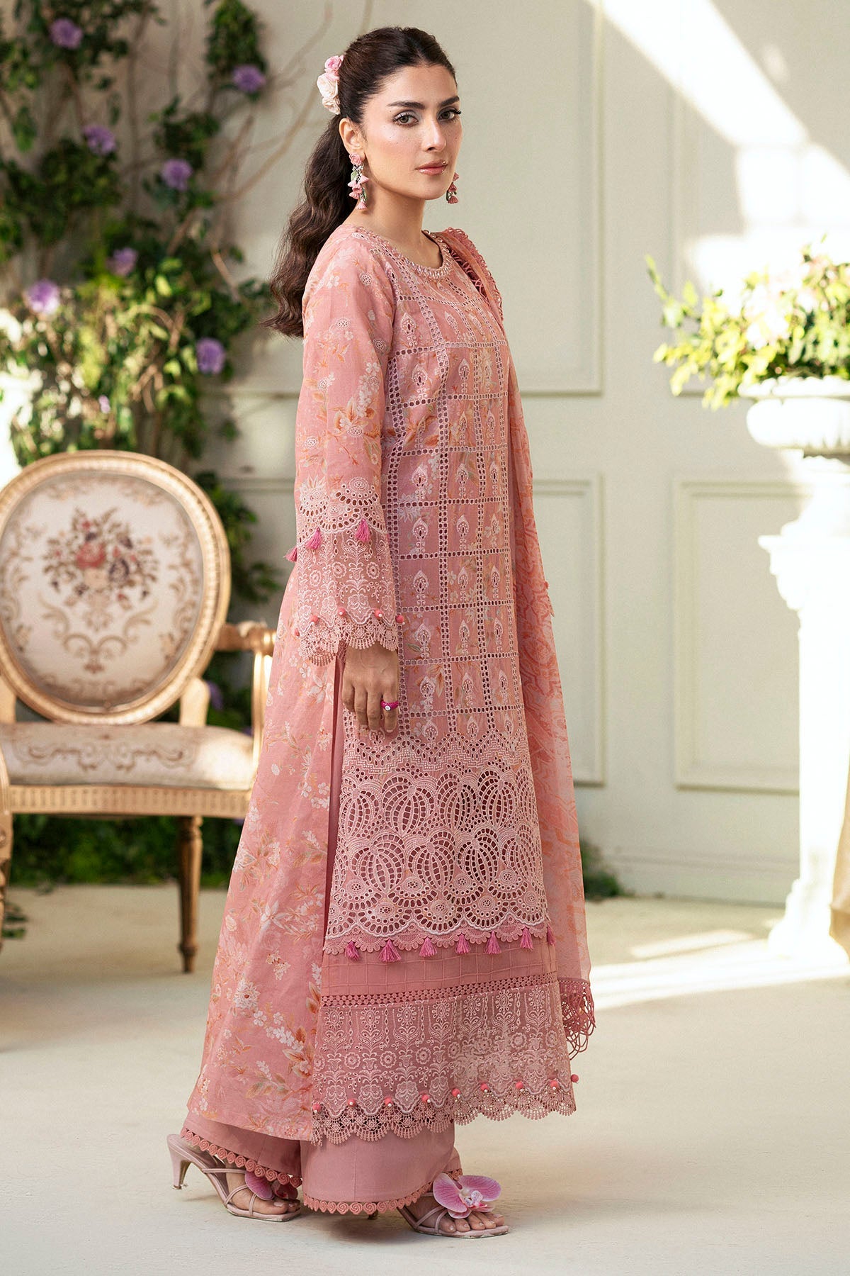 LOTUS EMBROIDERED LAWN UNSTITCHED