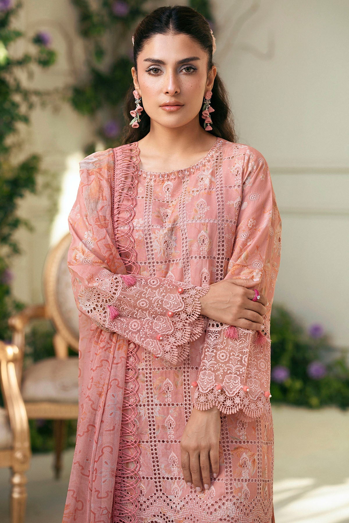 LOTUS EMBROIDERED LAWN UNSTITCHED
