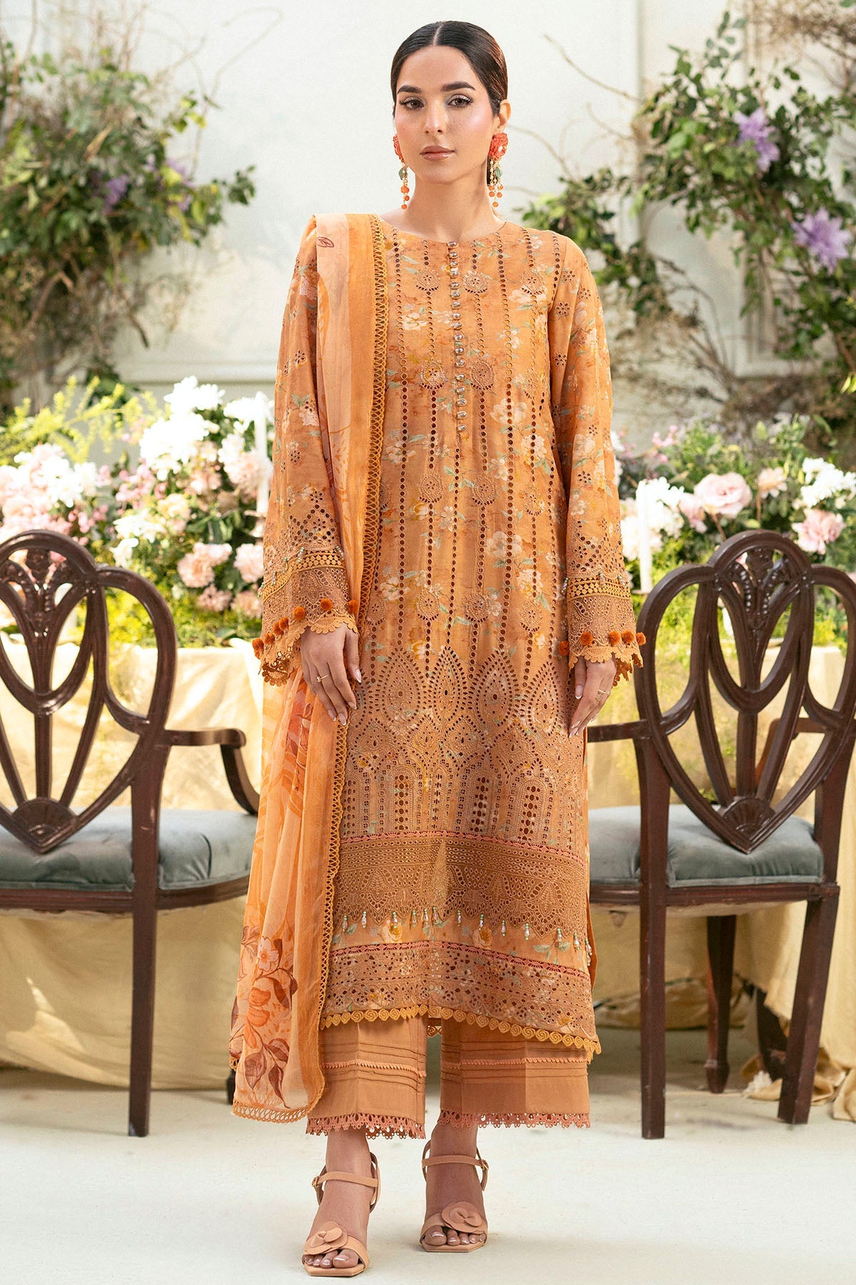 BLUEBEELL EMBROIDERED LAWN UNSTITCHED
