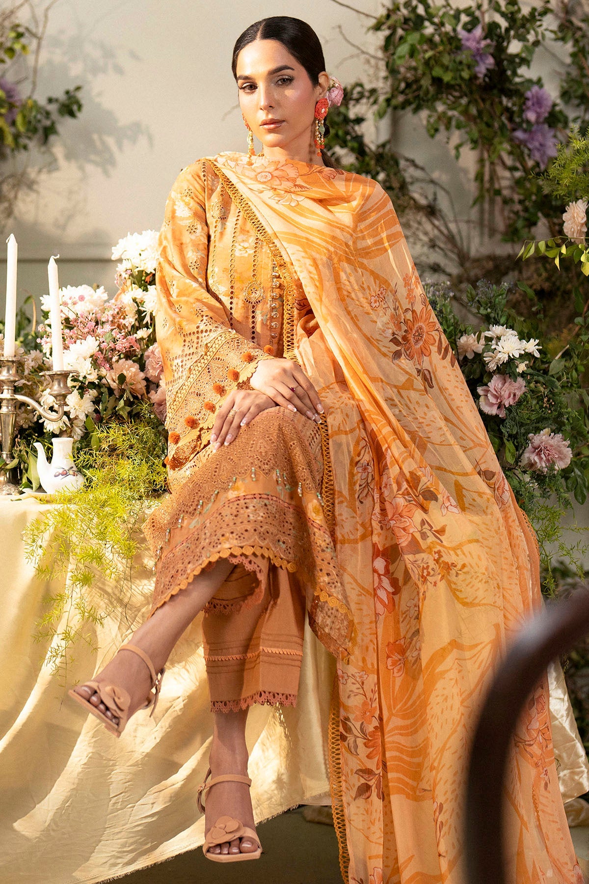 BLUEBEELL EMBROIDERED LAWN UNSTITCHED