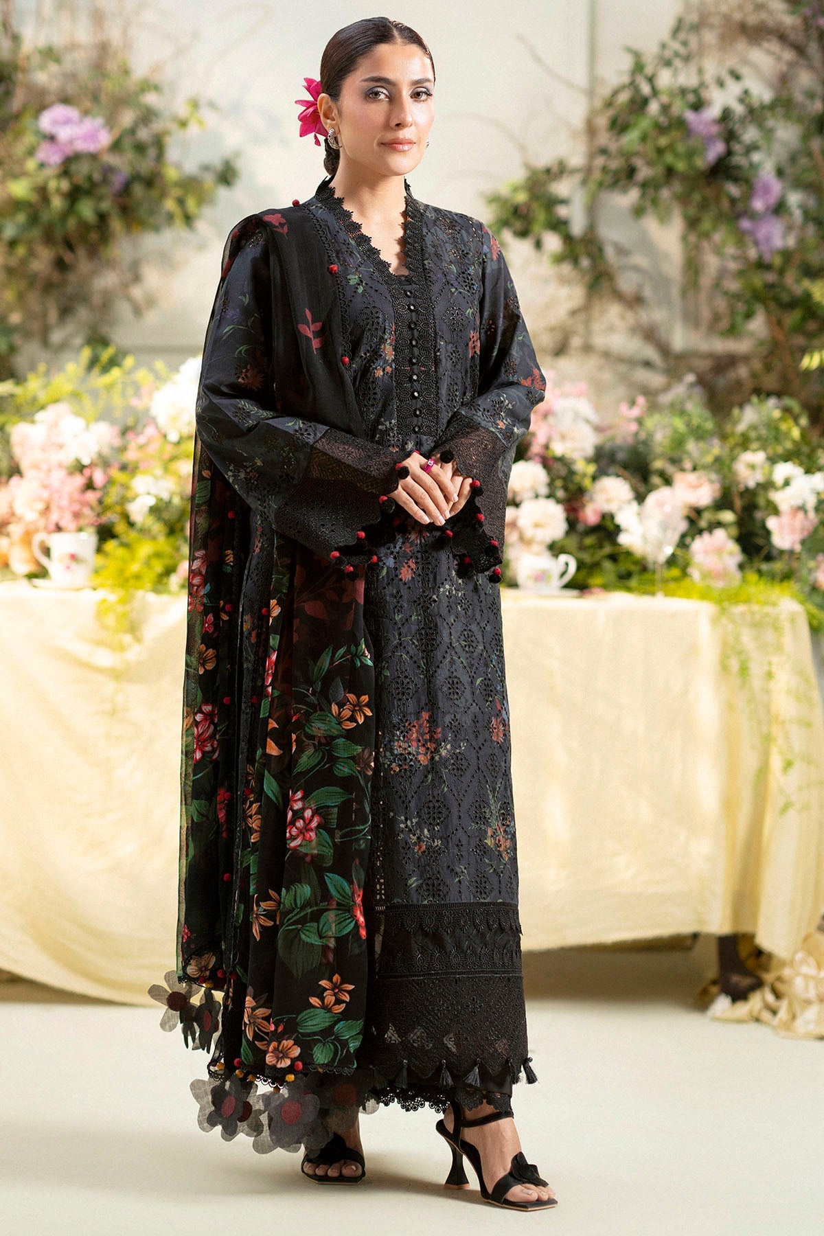 JASMINE EMBROIDERED LAWN UNSTITCHED