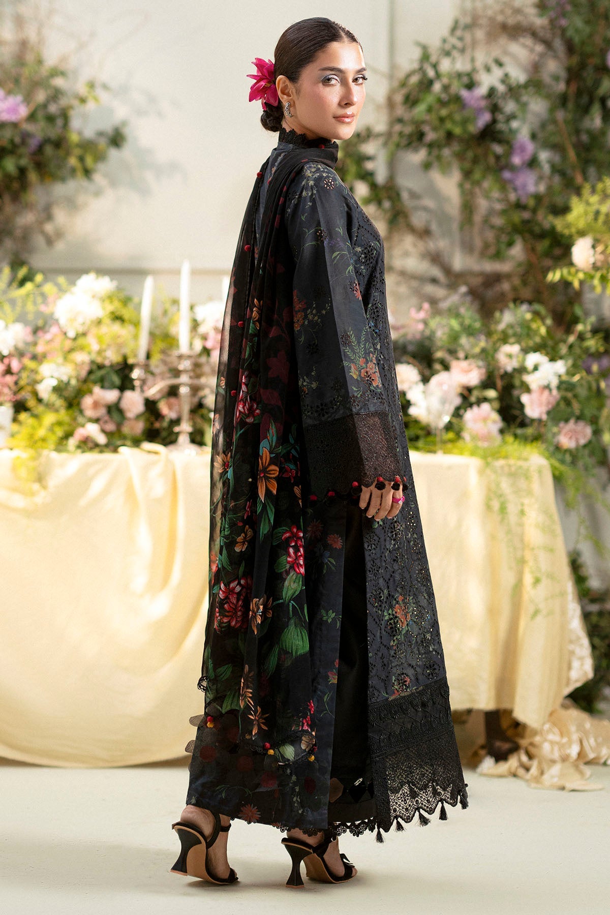 JASMINE EMBROIDERED LAWN UNSTITCHED