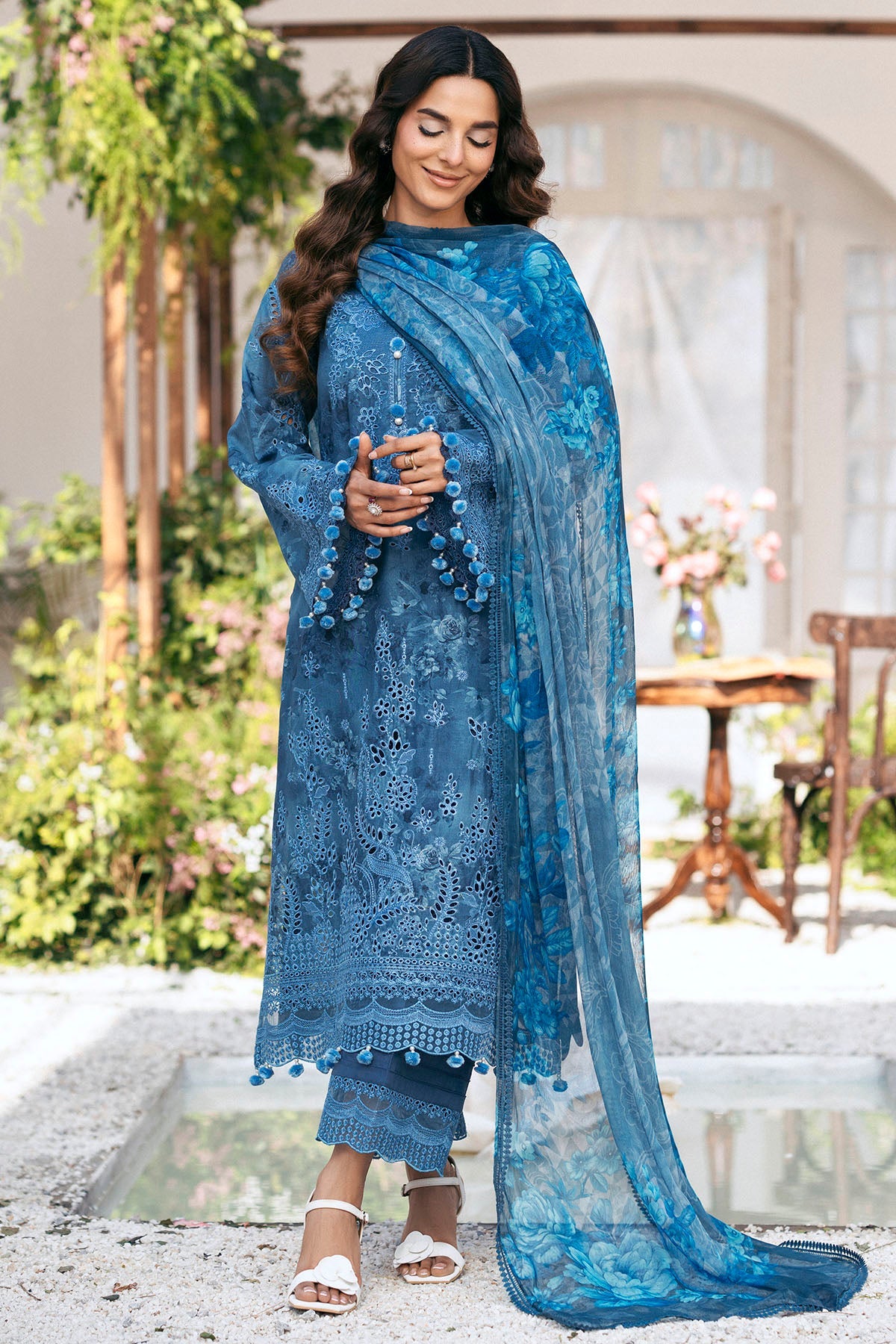 LILLY EMBROIDERED LAWN UNSTITCHED Motifz