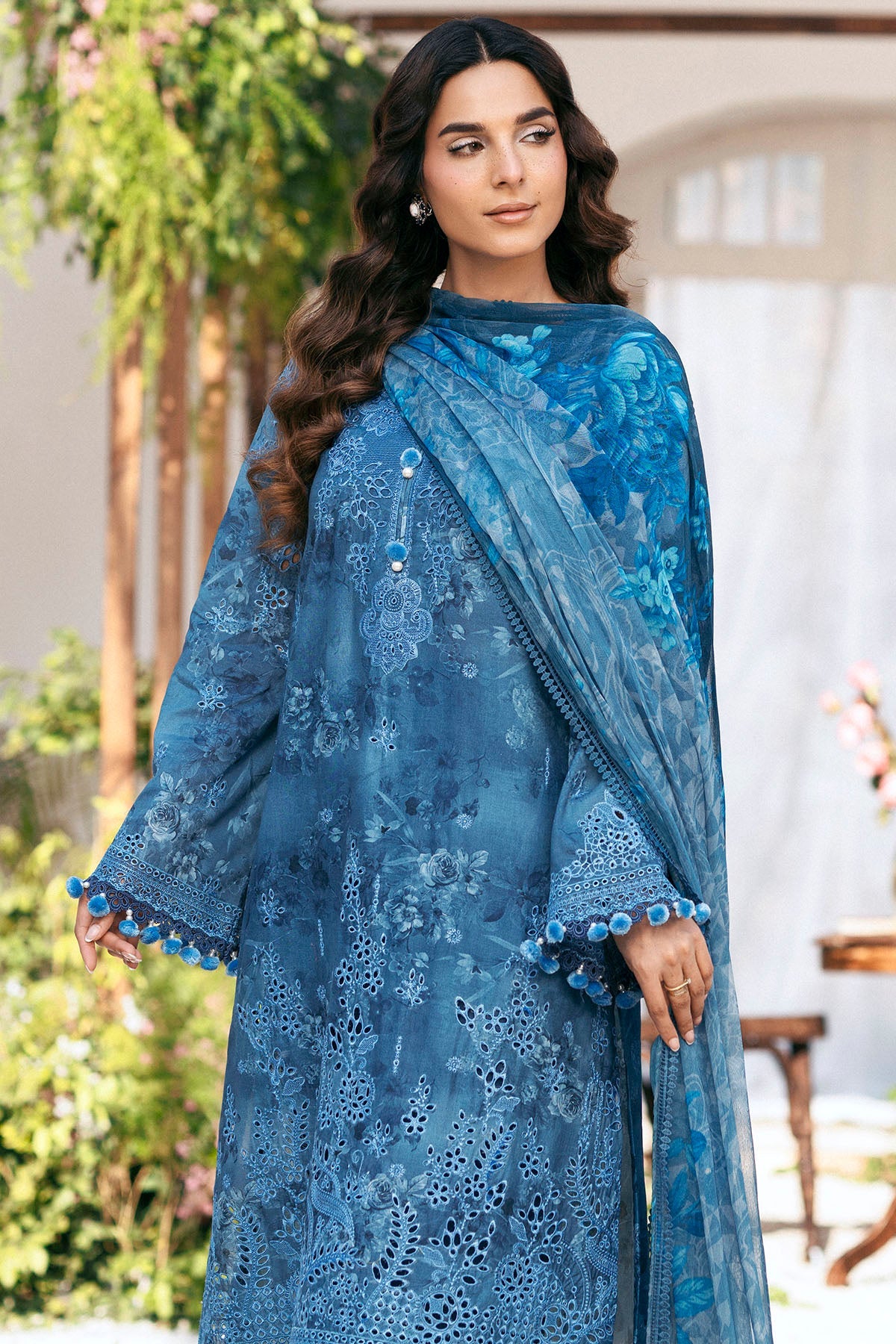 LILLY EMBROIDERED LAWN UNSTITCHED Motifz