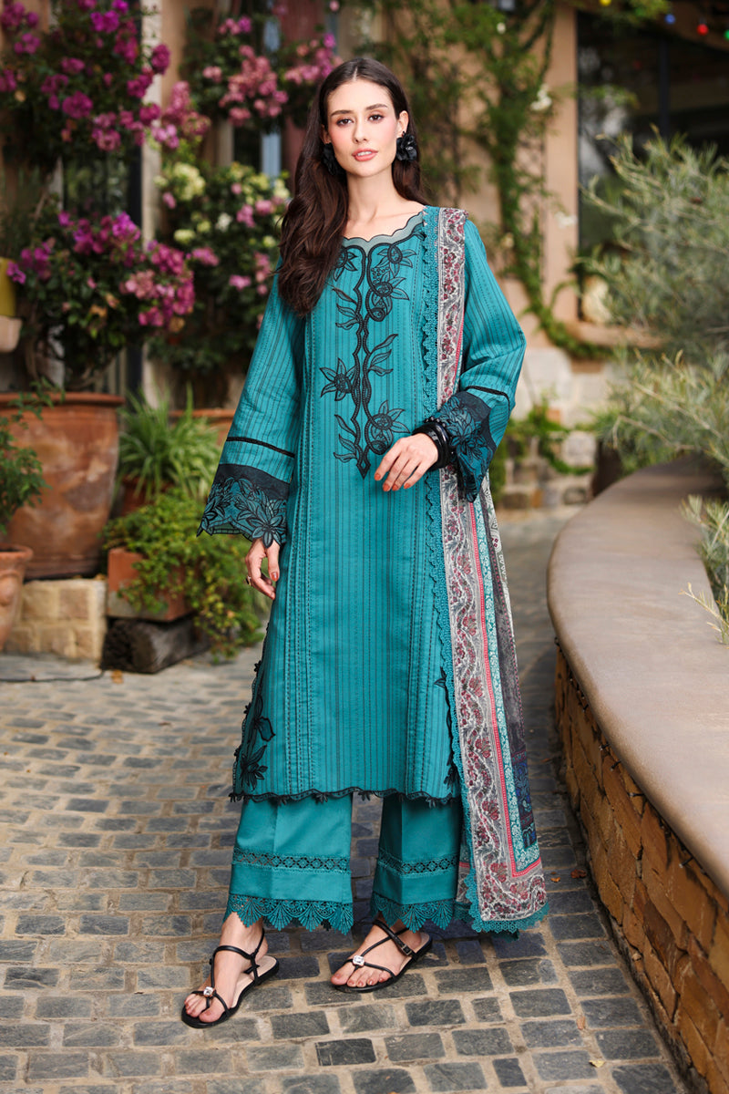 Rang Rasiya  - Lawn Collection Unstitched - Rosemary