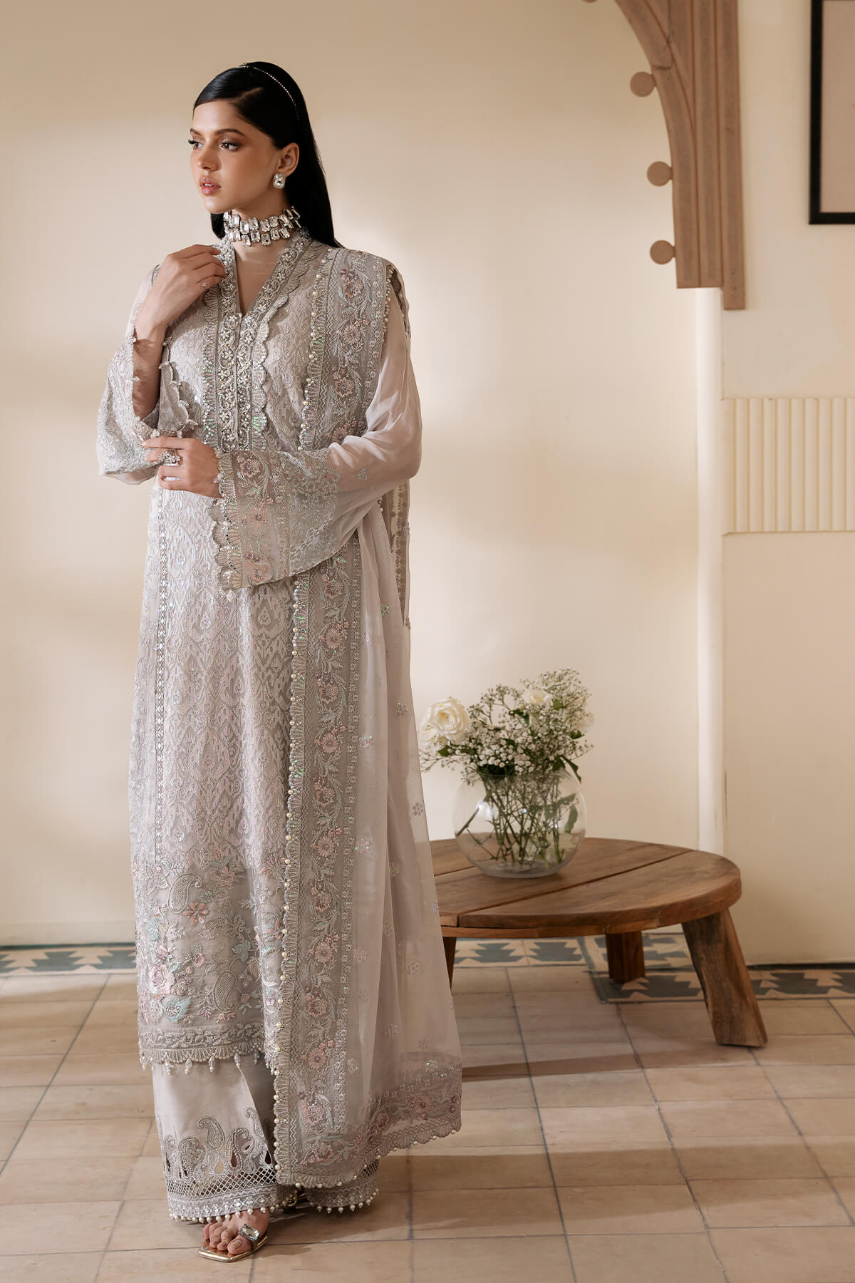 IMROZIA SERENE – S-1079 LUMEIRE Embroidered