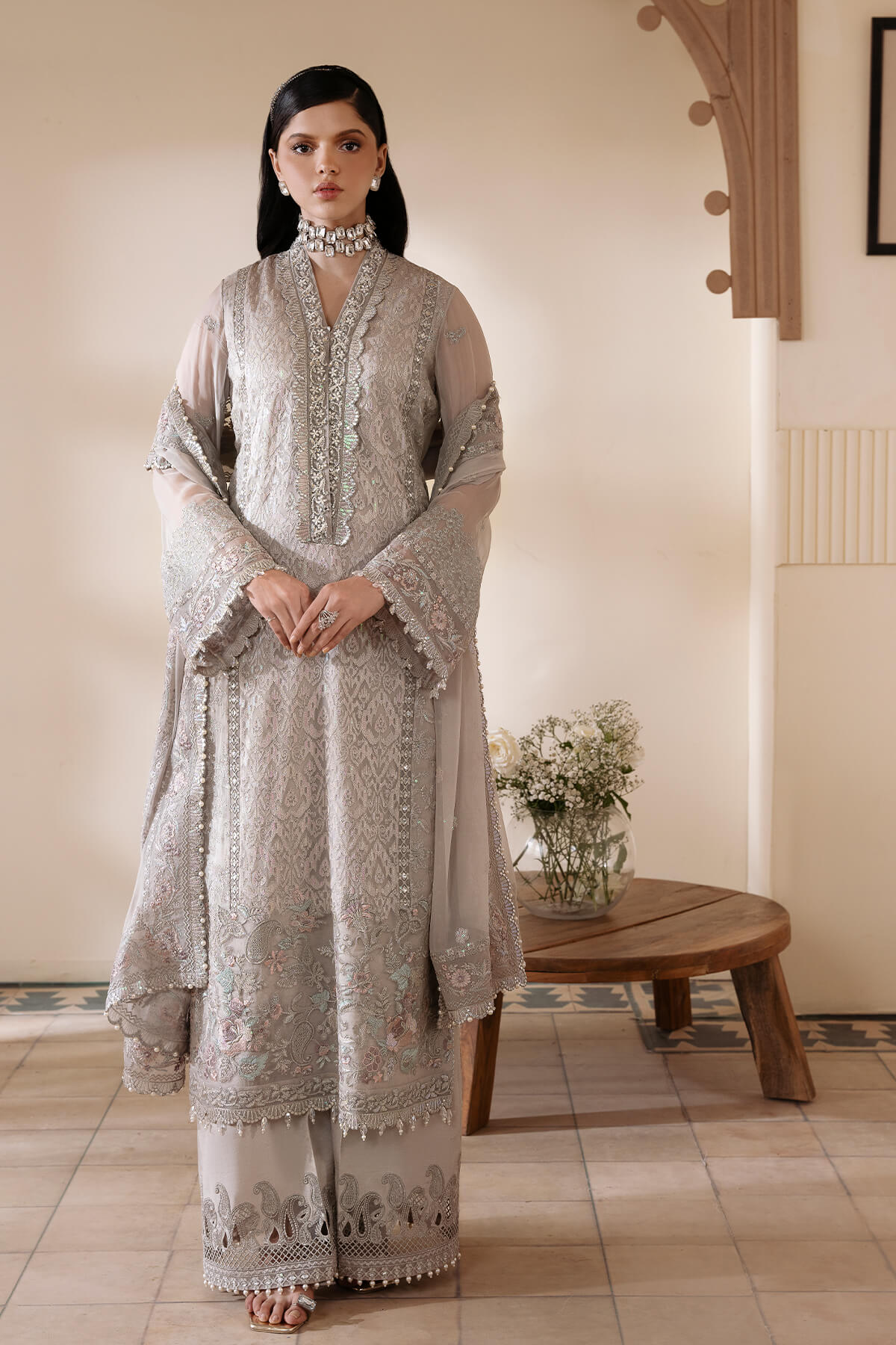 IMROZIA SERENE – S-1079 LUMEIRE Embroidered