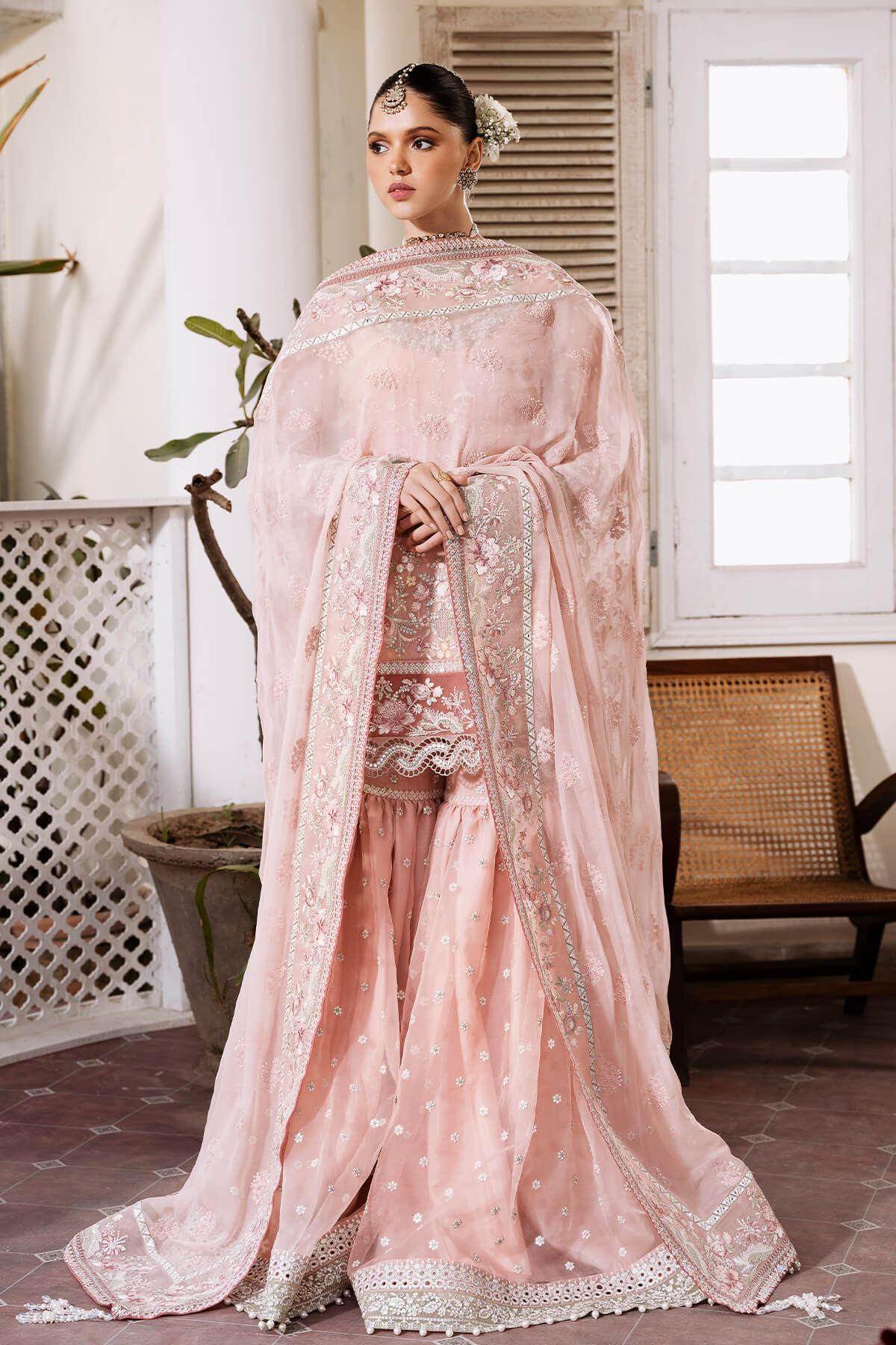 imrozia serene  Rosee unstitched 3pc Embroidered chiffon