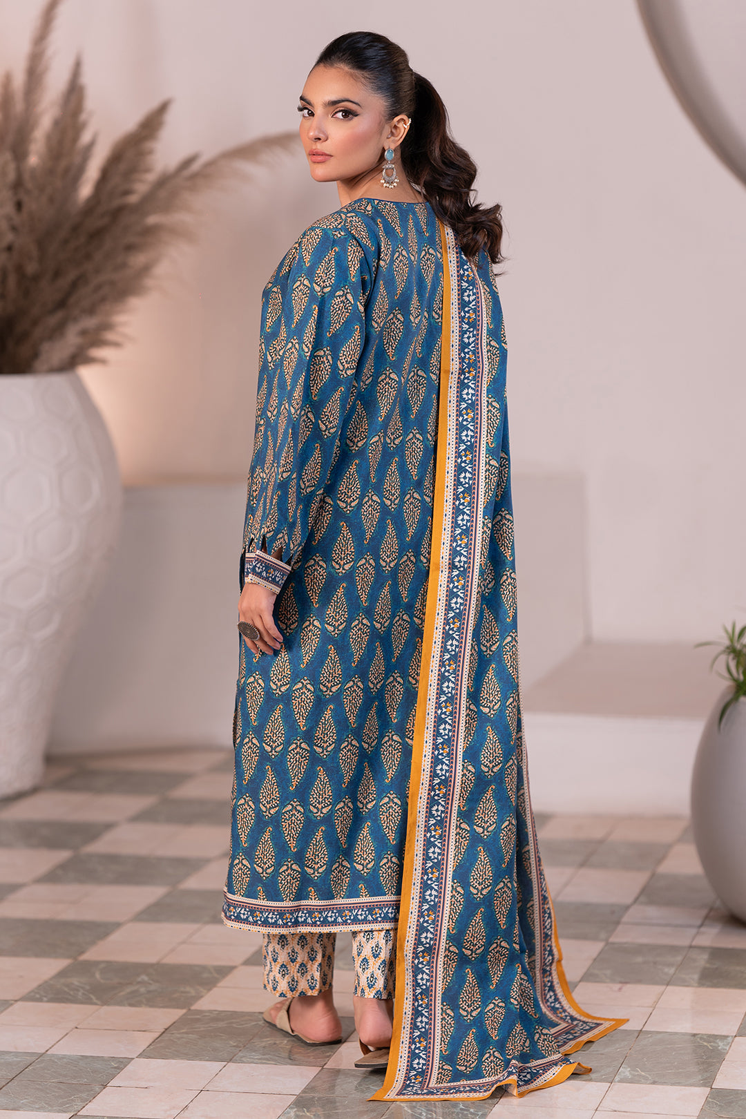 ZELLBURY Shirt Shalwar Dupatta Viscose