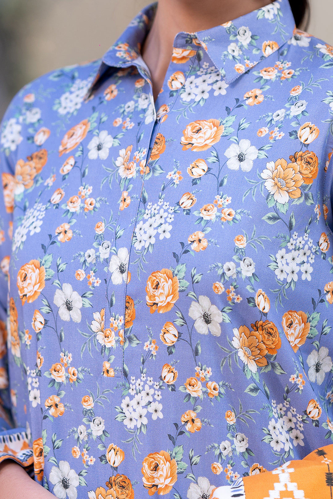 ZELLBURY Embroidered Shirt Shalwar Dupatta Cotail