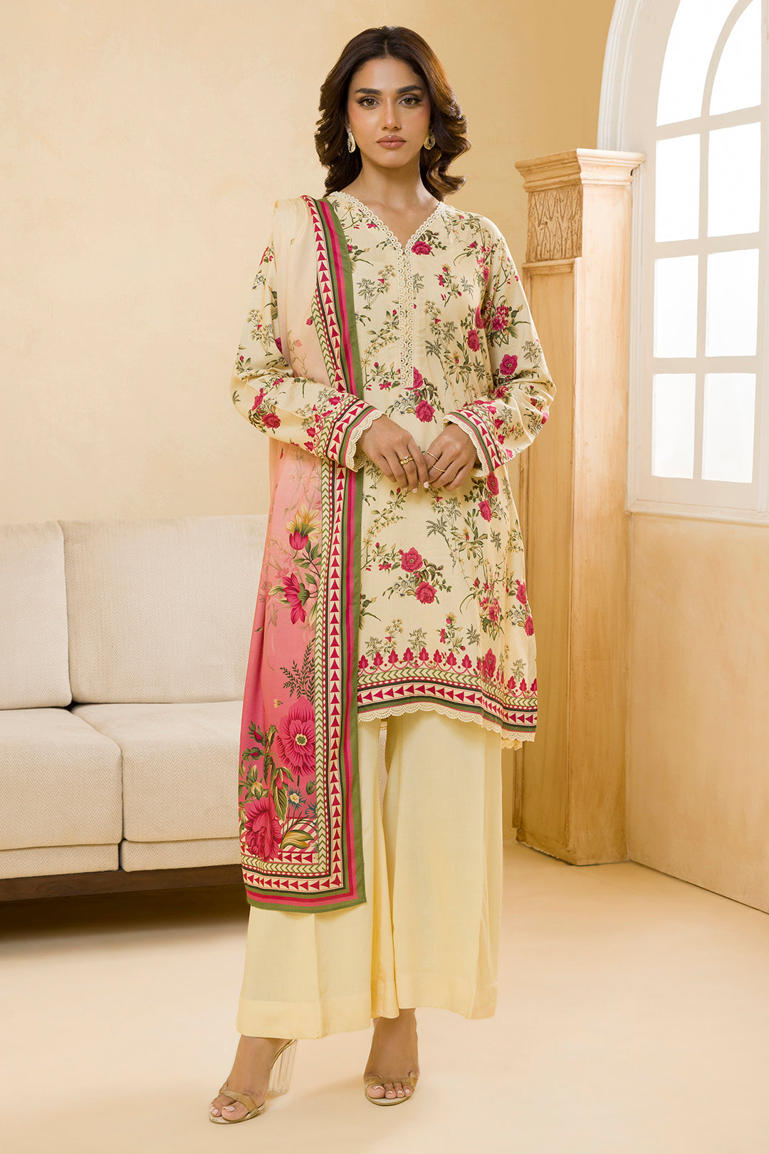 ZELLBURY Shirt Shalwar Dupatta