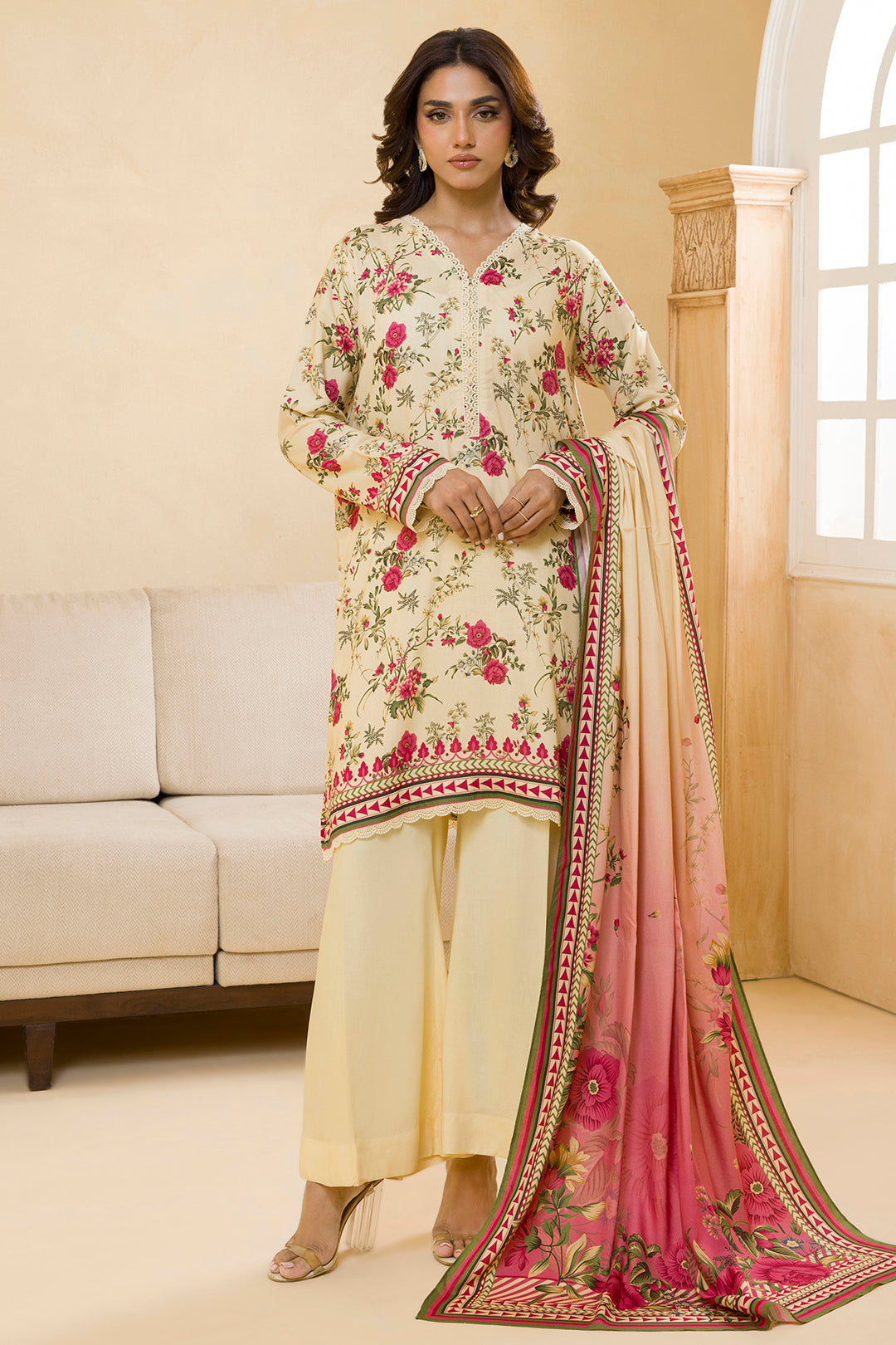 ZELLBURY Shirt Shalwar Dupatta