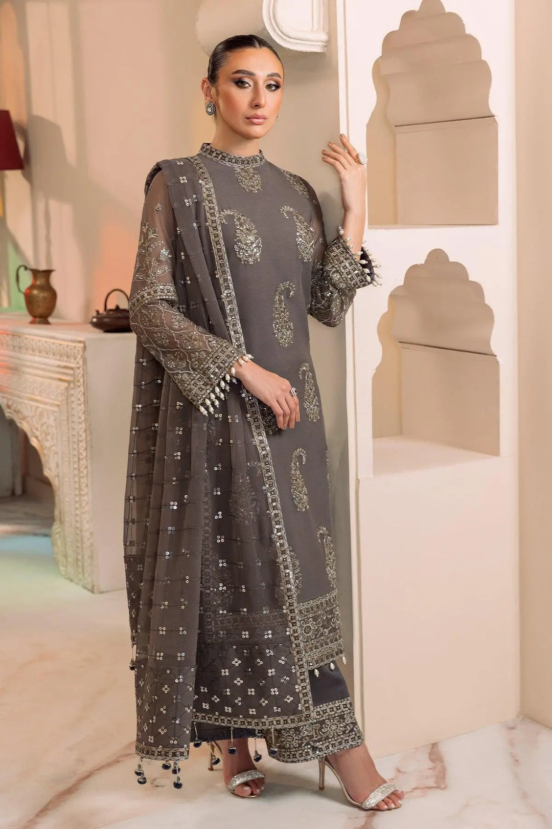 ALIZEH AF-3012-Amaya Grey