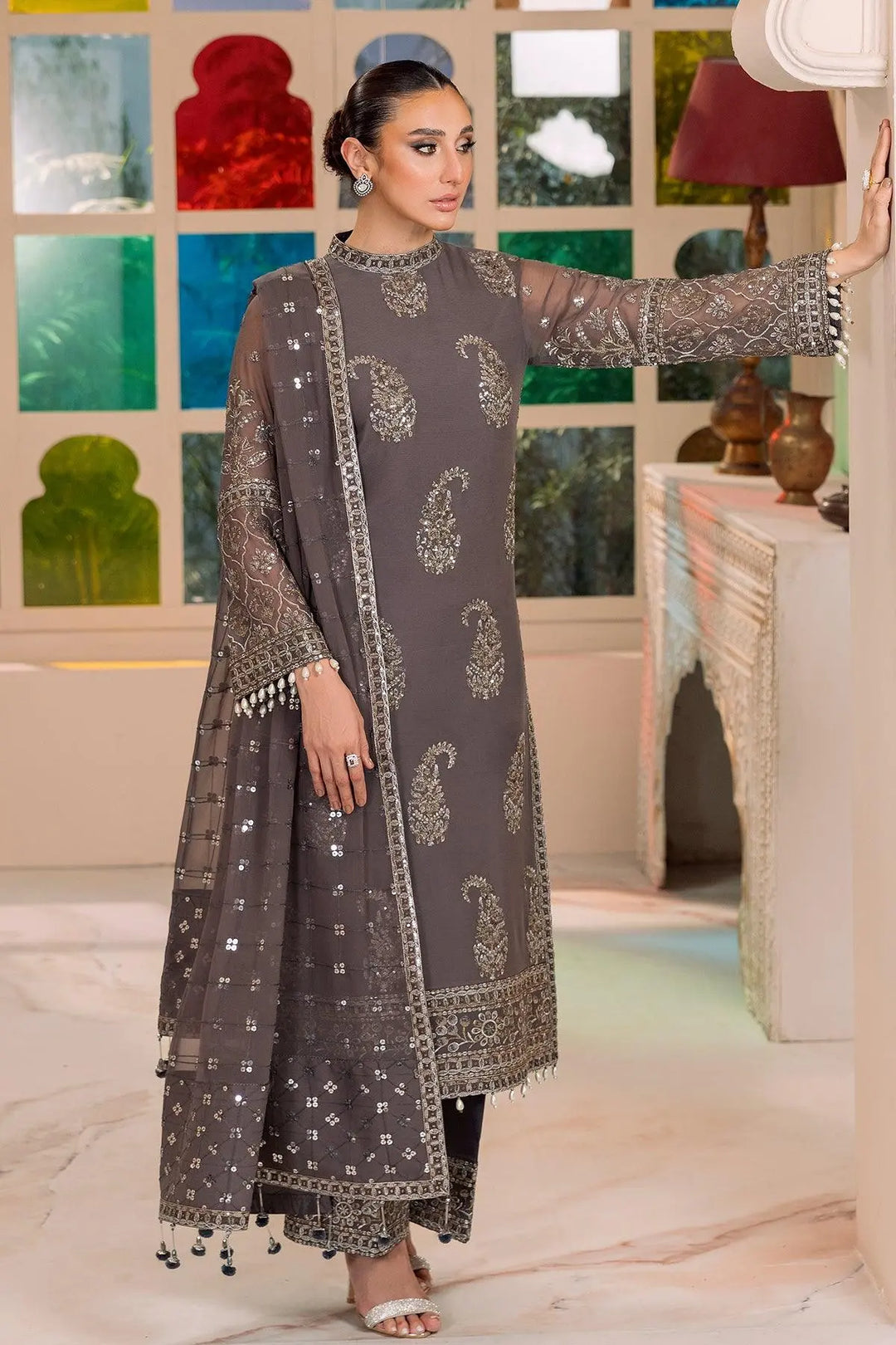 ALIZEH AF-3012-Amaya Grey