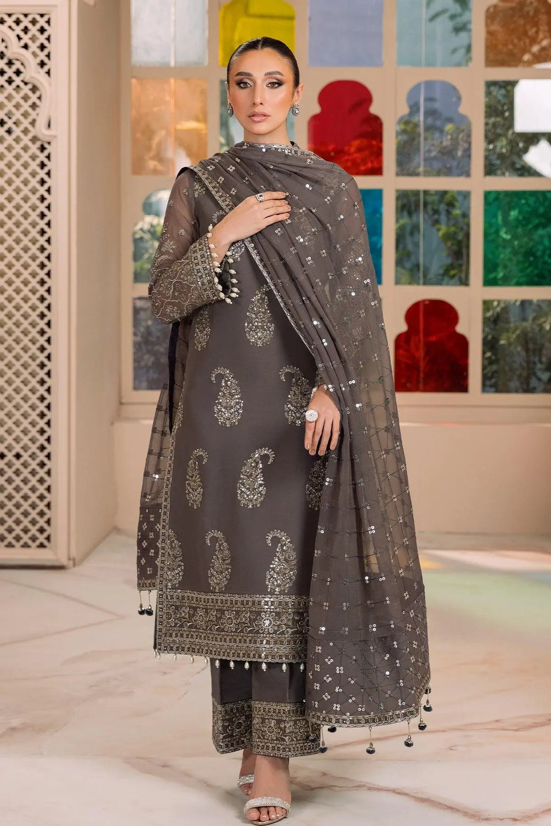 ALIZEH AF-3012-Amaya Grey
