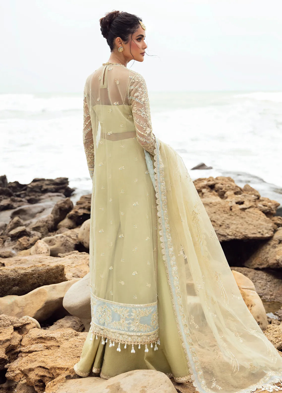 Dastangoi by Afrozeh Embroidered Suits Unstitched 3 Piece  AWE-09 Leela