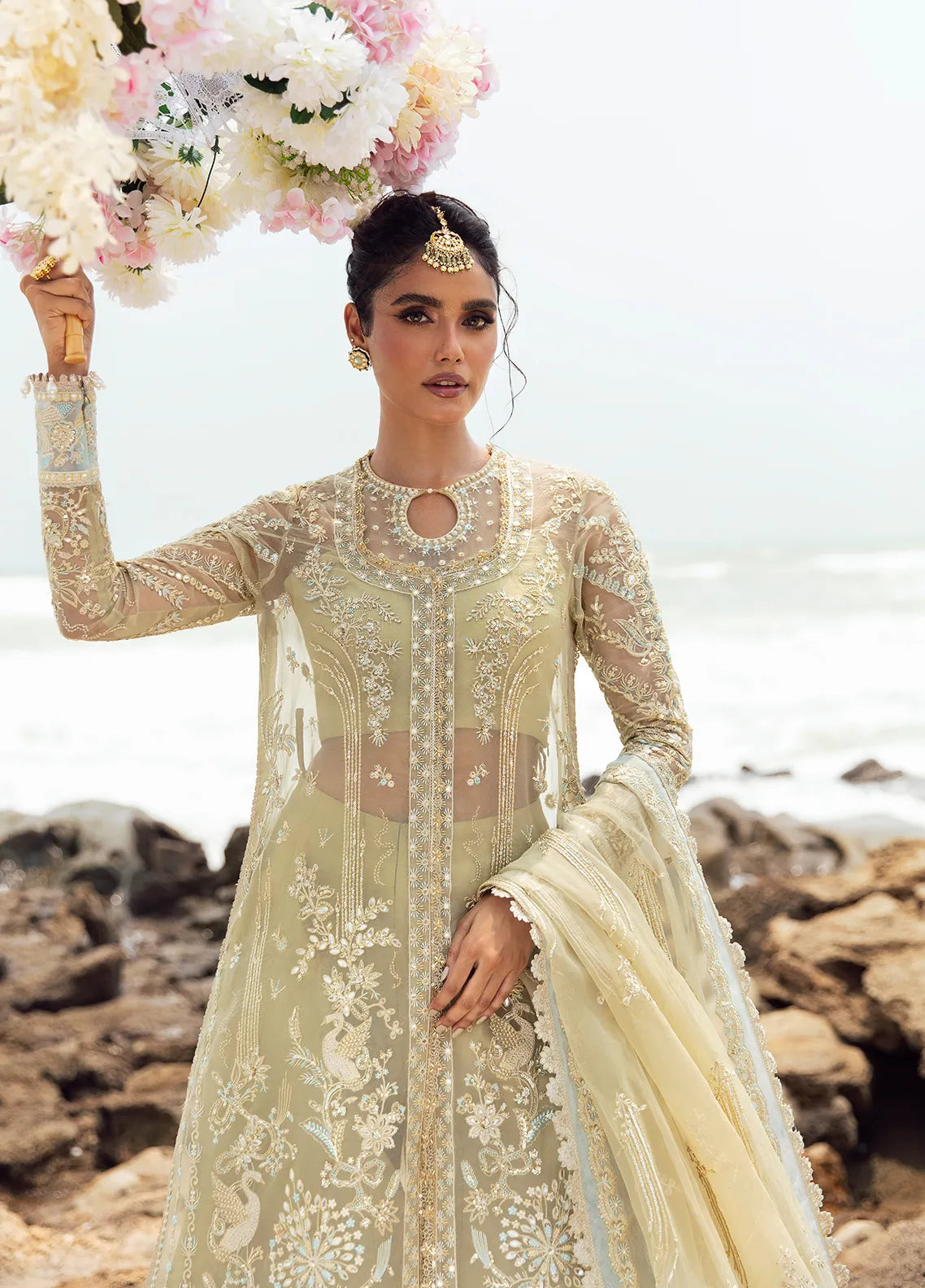 Dastangoi by Afrozeh Embroidered Suits Unstitched 3 Piece  AWE-09 Leela