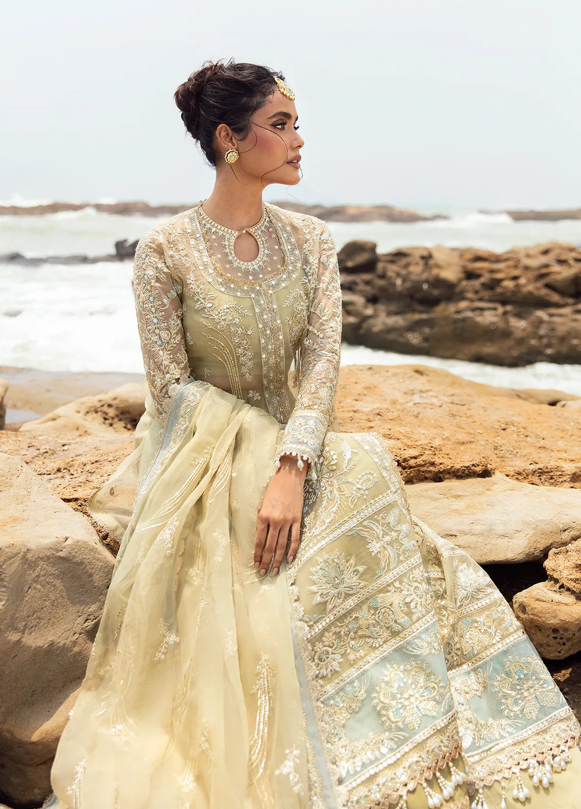 Dastangoi by Afrozeh Embroidered Suits Unstitched 3 Piece  AWE-09 Leela