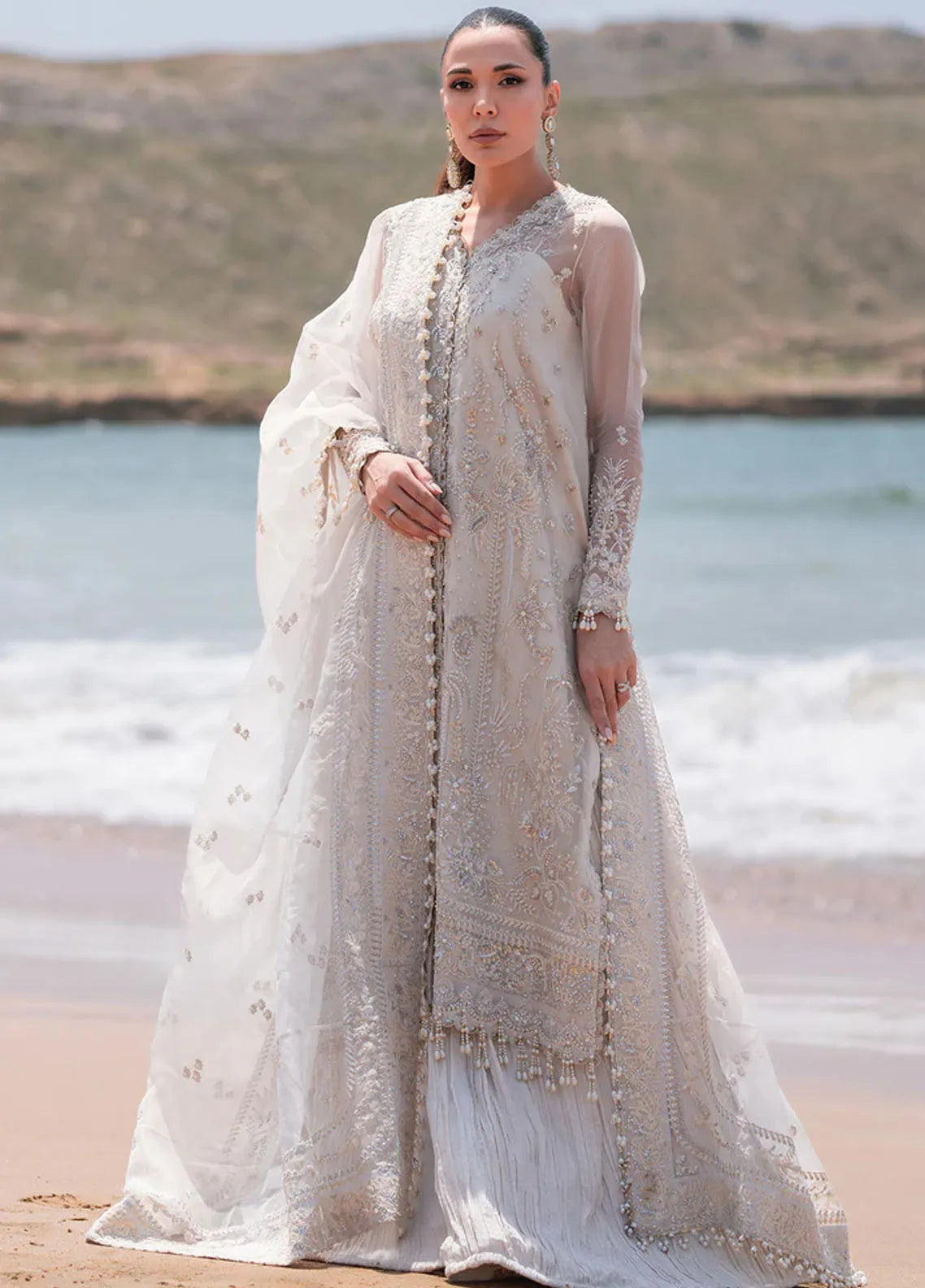 Kamari By Emaan Adeel Embroidered Organza Suit Unstitched 3 Piece Nova