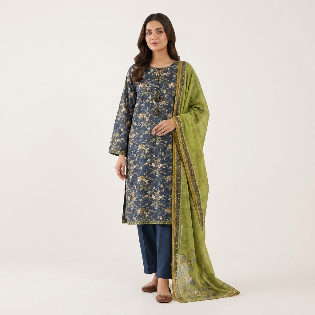 Bin Saeed Stitched Collection (Pret)  ACT112