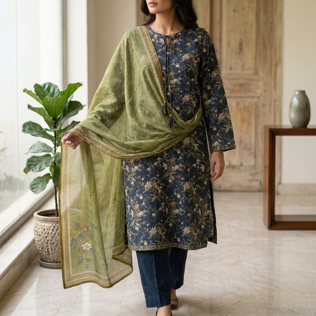 Bin Saeed Stitched Collection (Pret)  ACT112