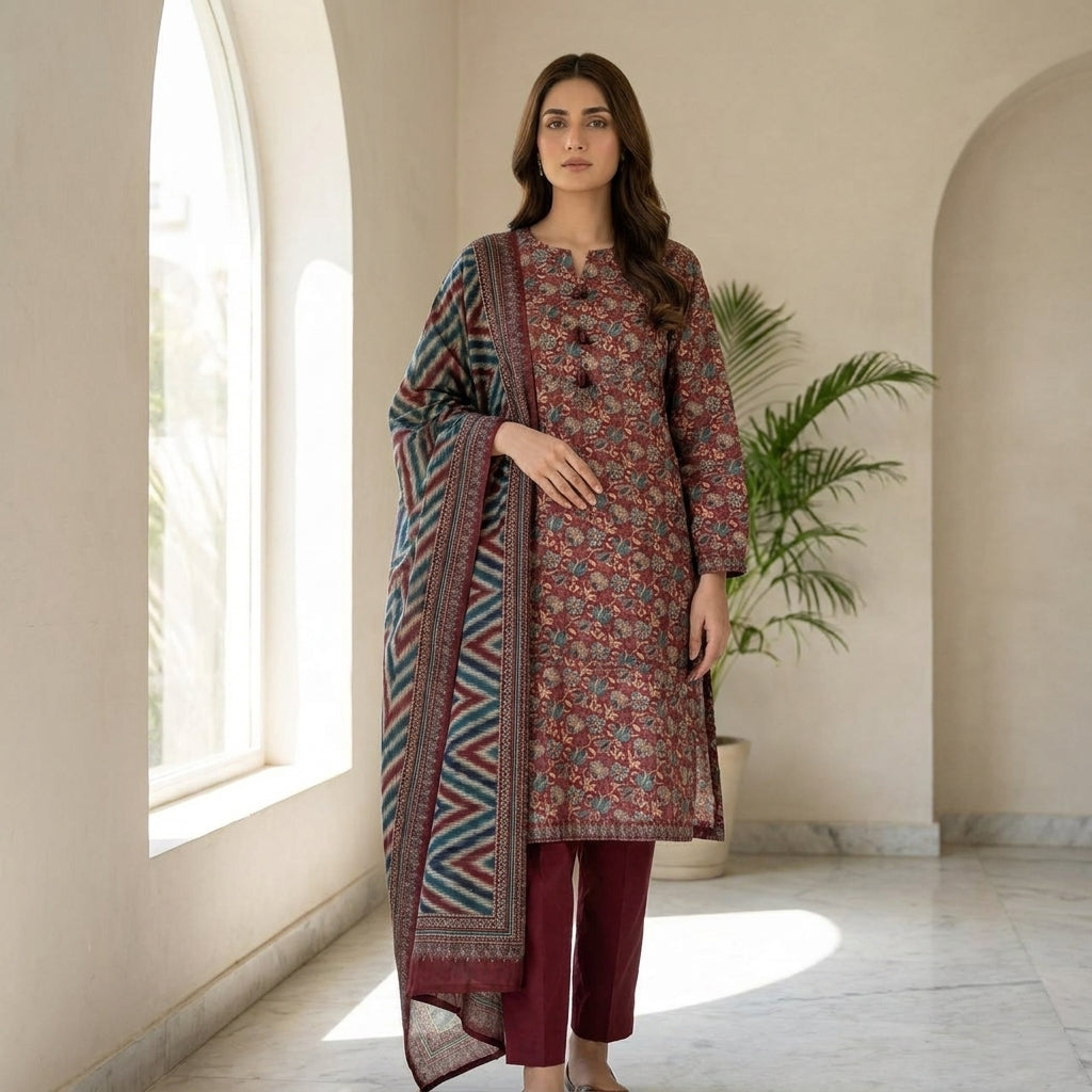 Bin Saeed Stitched Collection (Pret)  ACT111