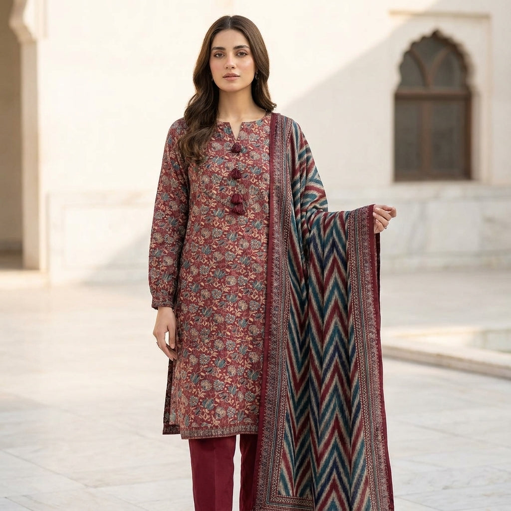 Bin Saeed Stitched Collection (Pret)  ACT111