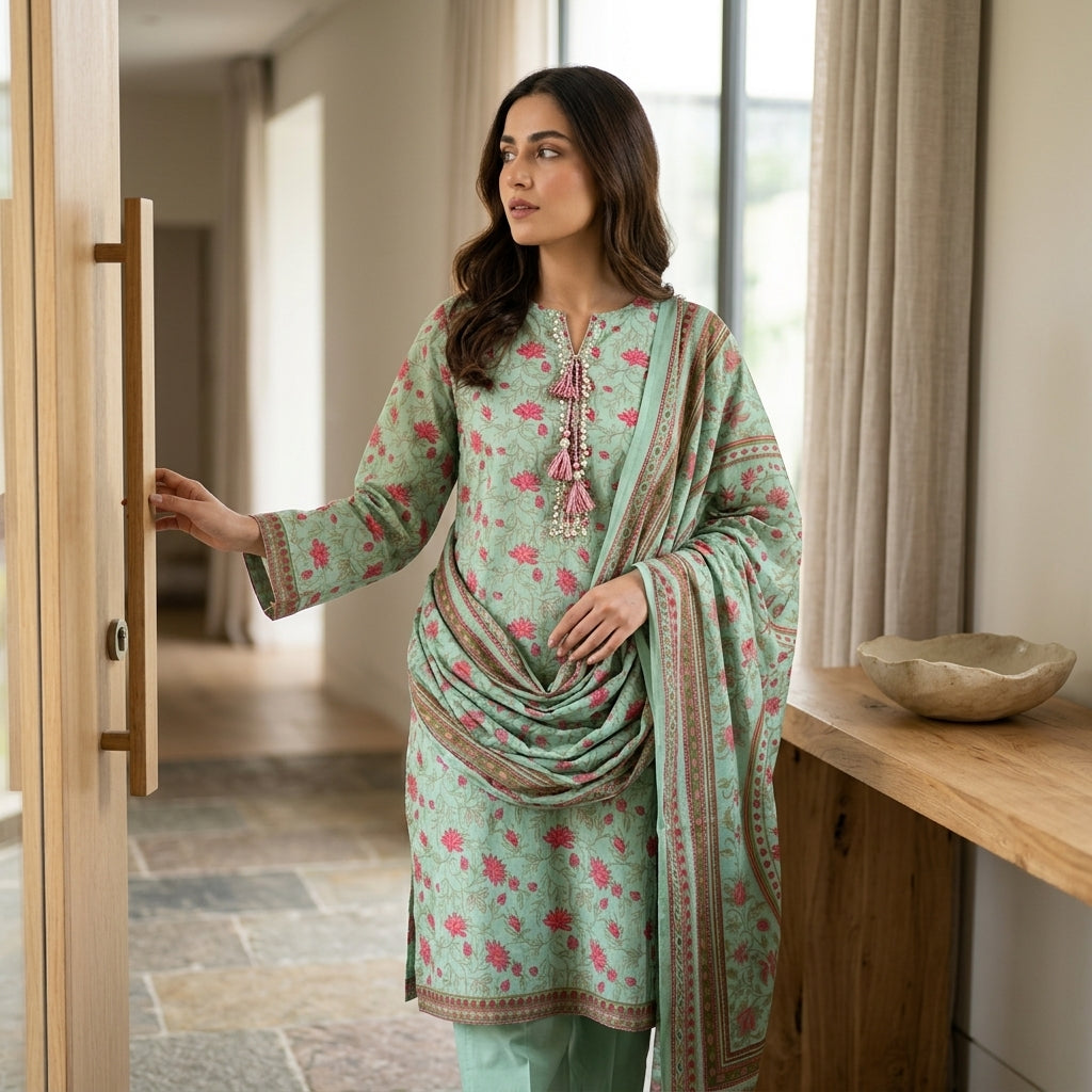 Bin Saeed Stitched Collection (Pret)  ACT110