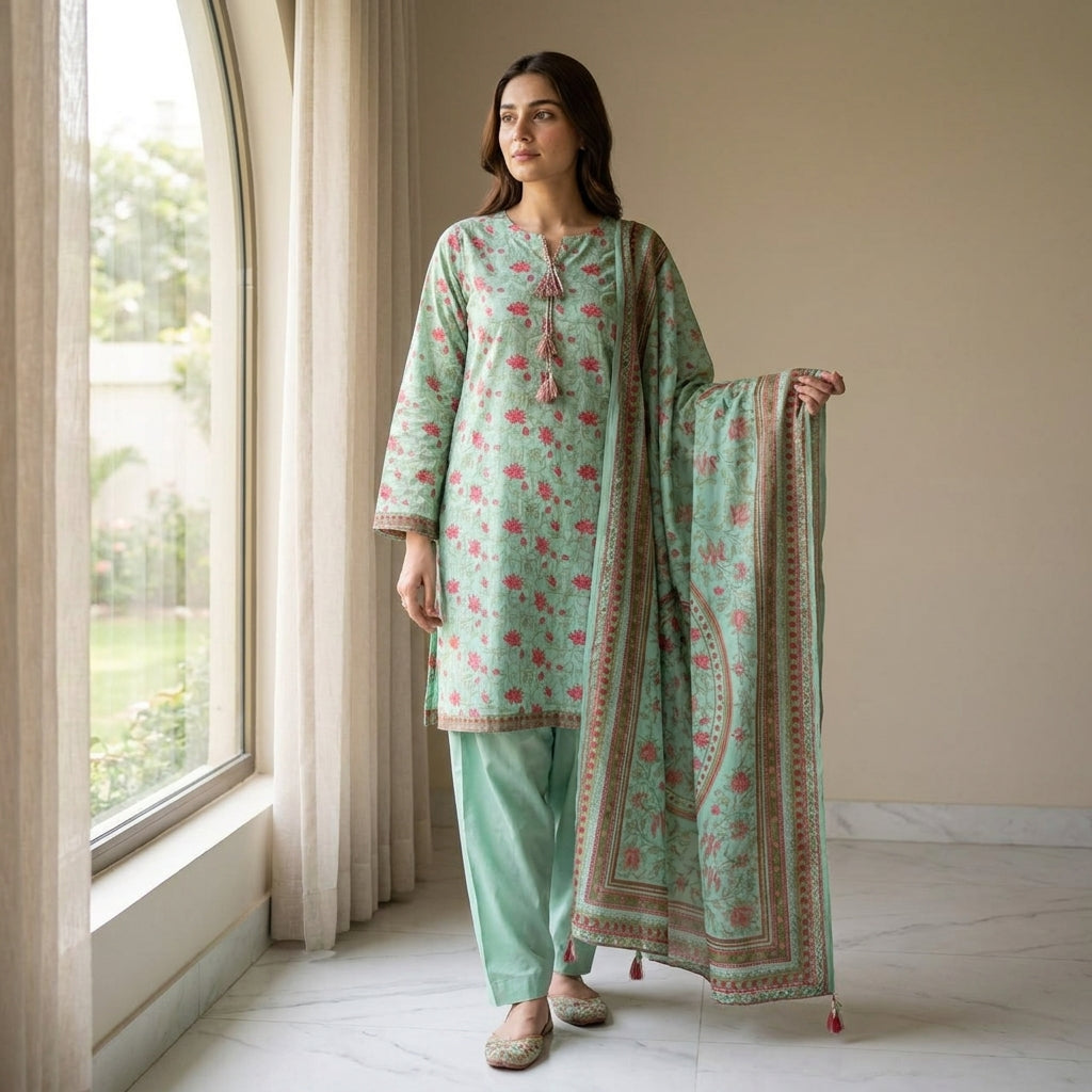 Bin Saeed Stitched Collection (Pret)  ACT110