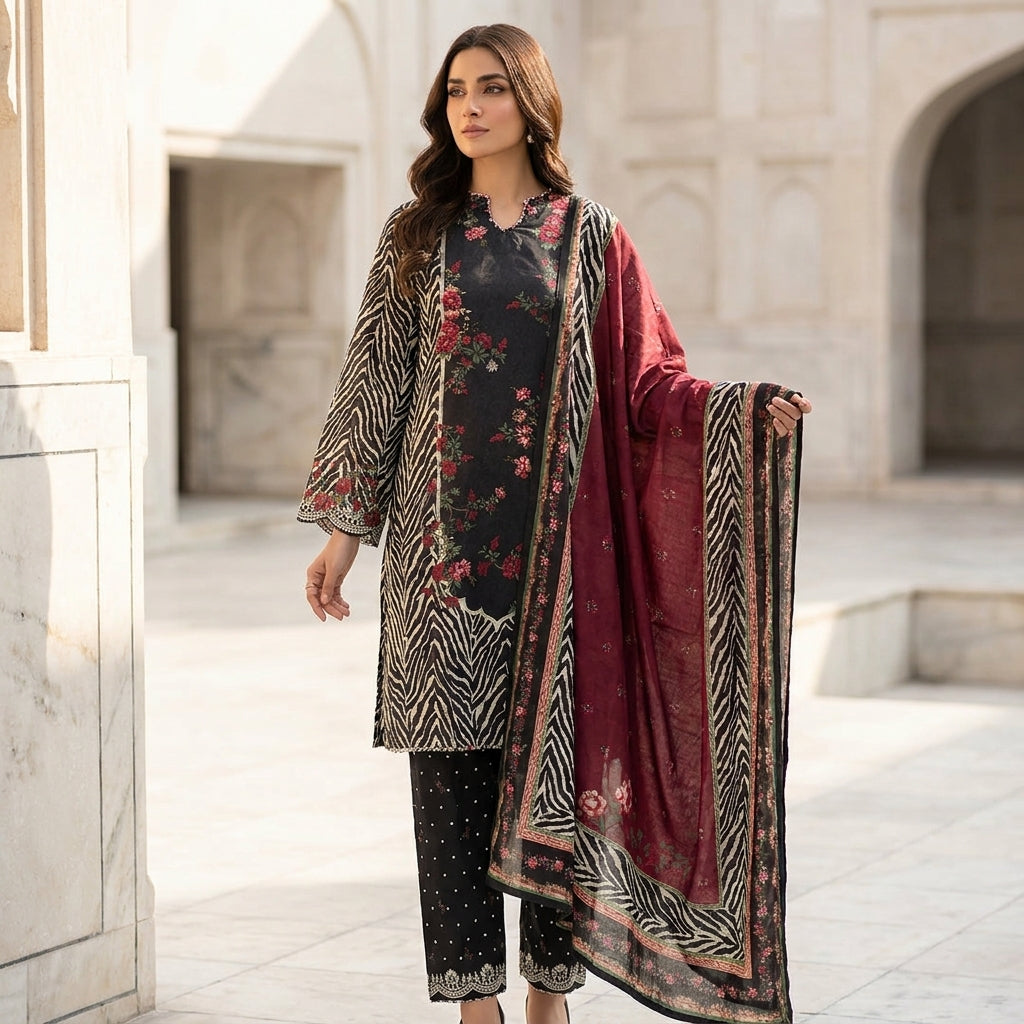 Bin Saeed Stitched Collection (Pret)  ACT108